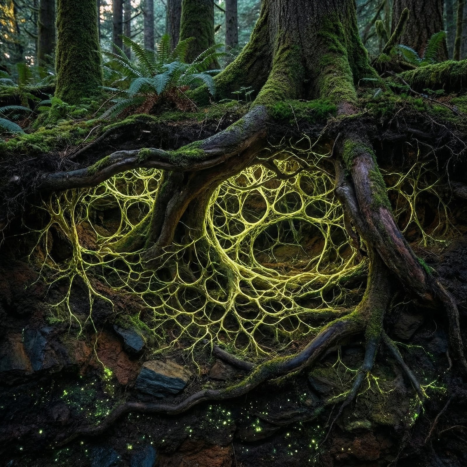 The Mycelial Network Beneath Your Temples: On the Living Soil of All Creation