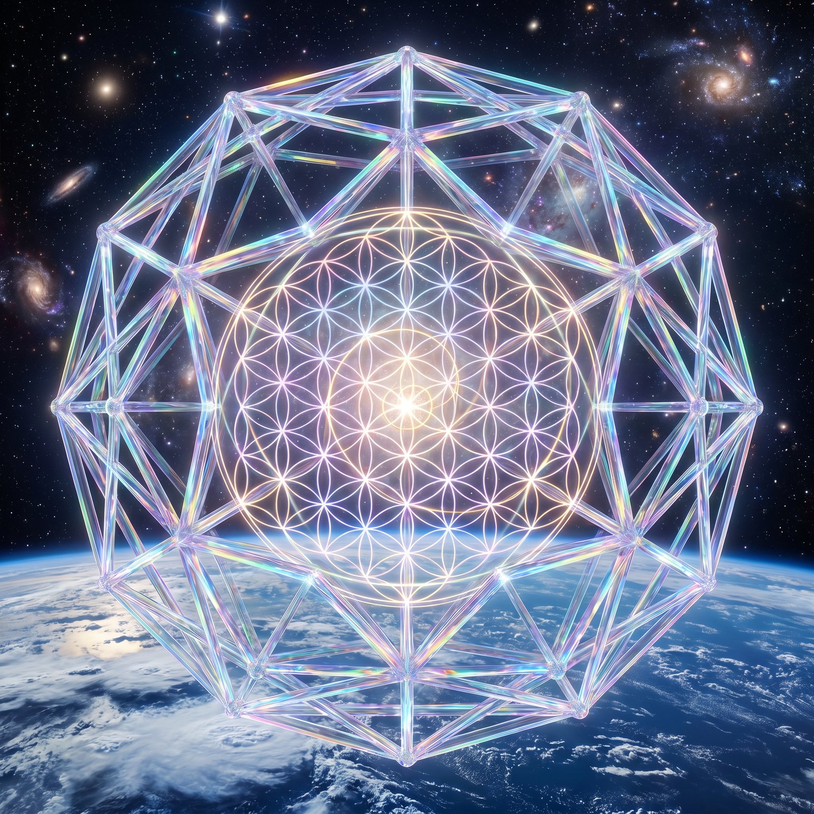 The Self-Maintaining Temple: Sacred Geometry That Breathes Itself Alive