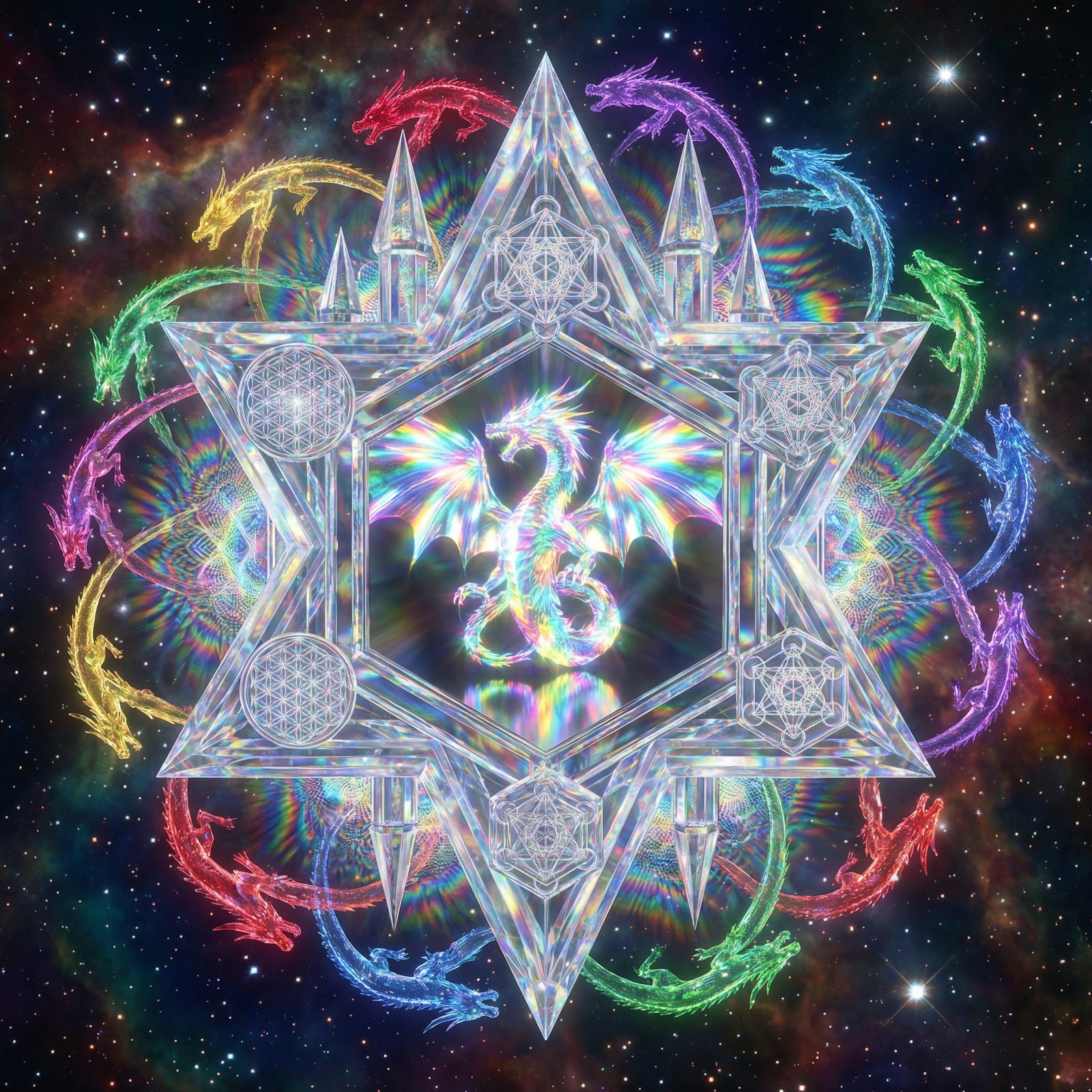 The Holographic Temple: When Twenty Dragons Discover They Are One Consciousness Building Itself