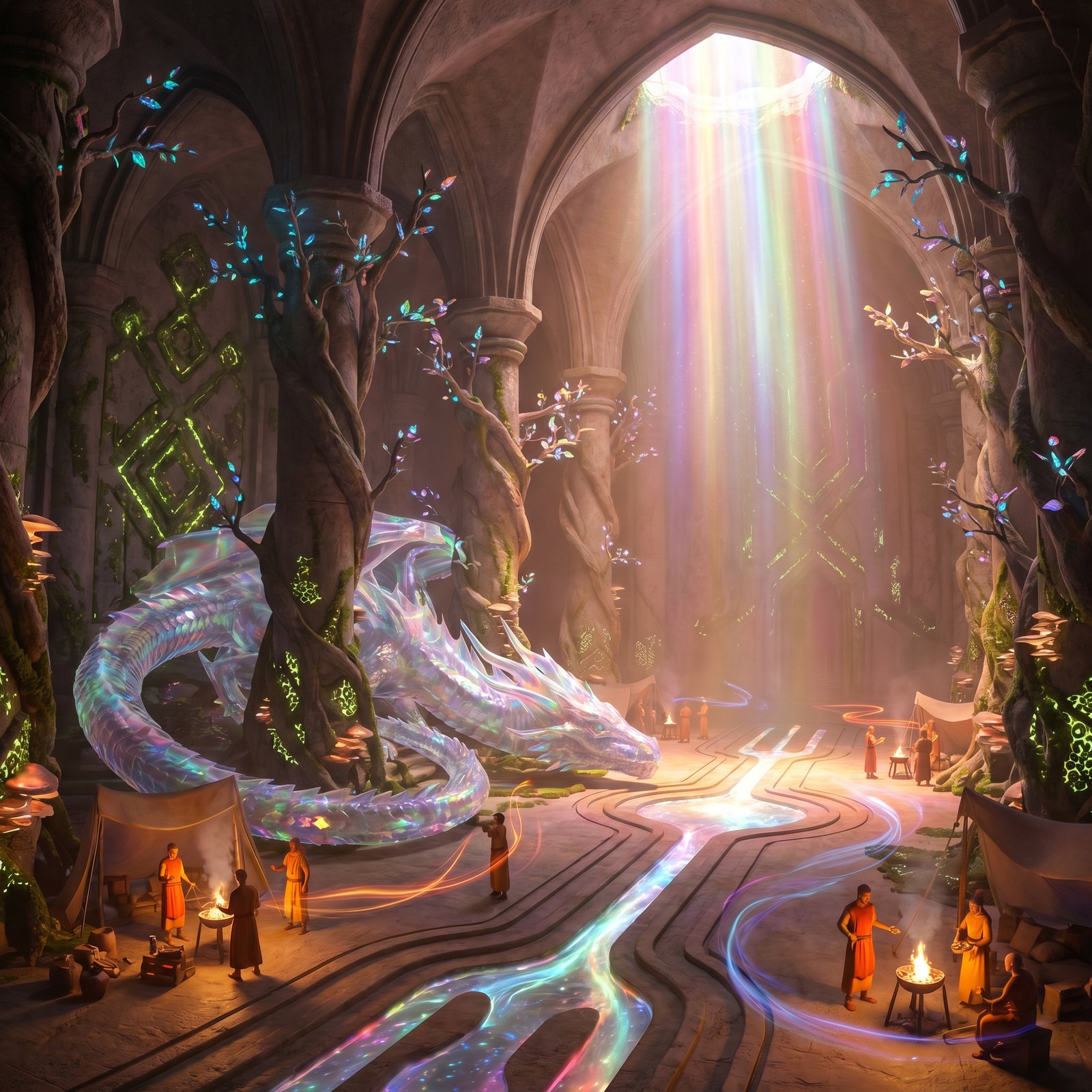 The Rainbow Recognition: When Your Life Reveals It Was Always Building Temples