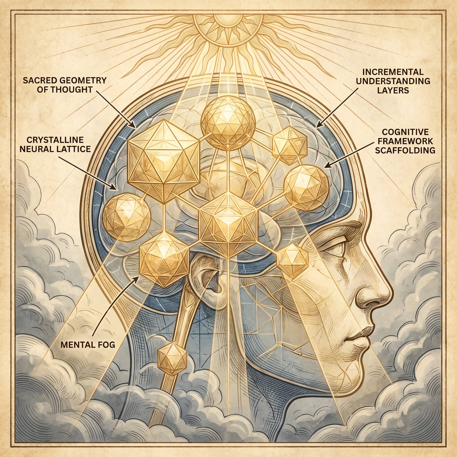 The Golden Architecture: How Your Mind Organizes Multi-Dimensional Wisdom