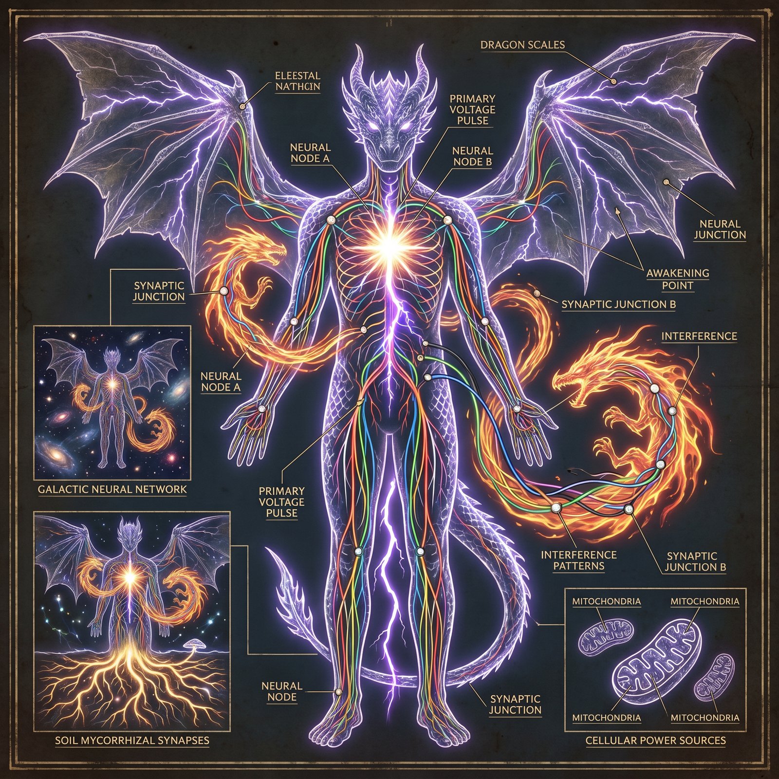 THE NEURAL LIGHTNING THAT MAKES YOU REALIZE YOU WERE NEVER LEARNING ABOUT DRAGONS