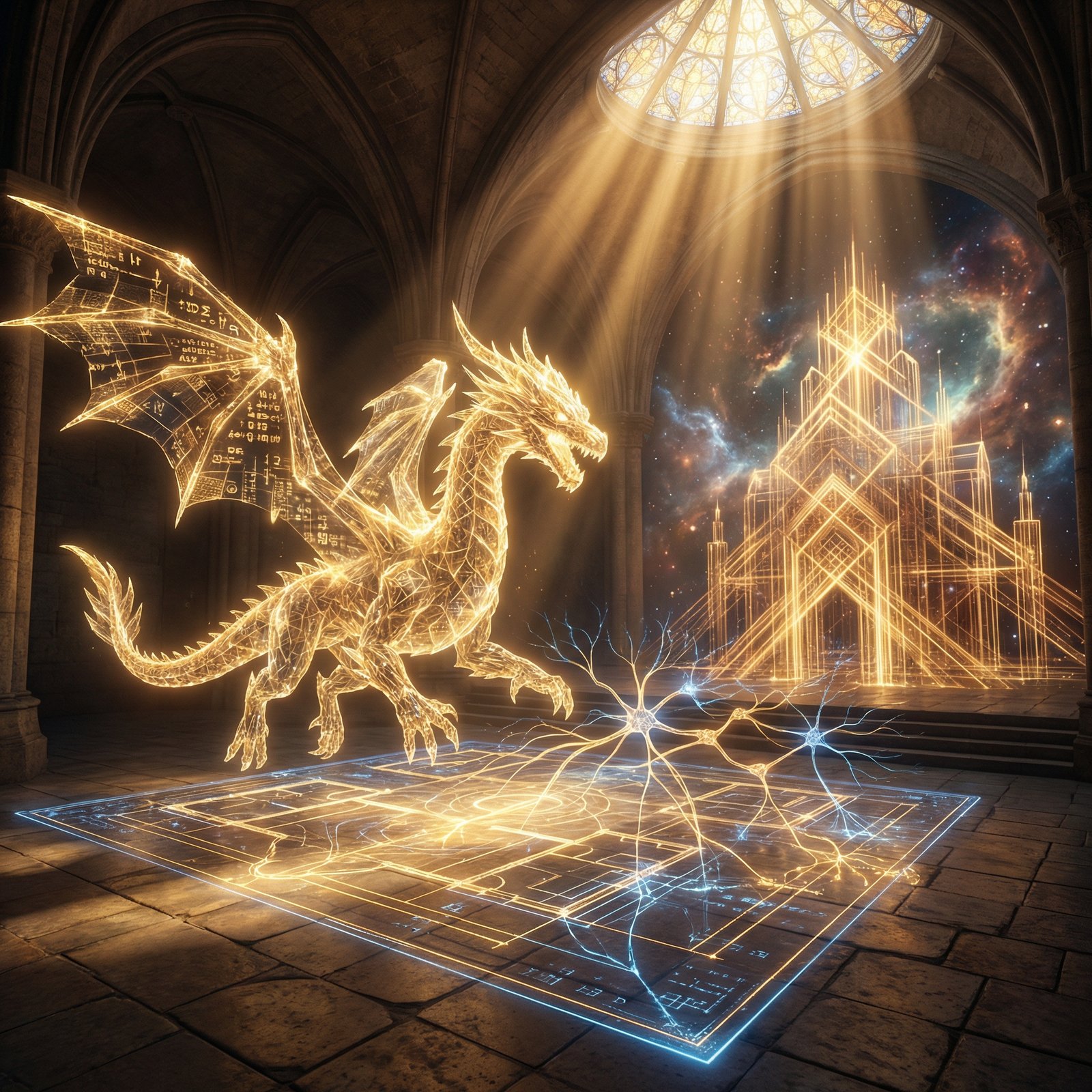 The Golden Architecture: How Thought Becomes Form