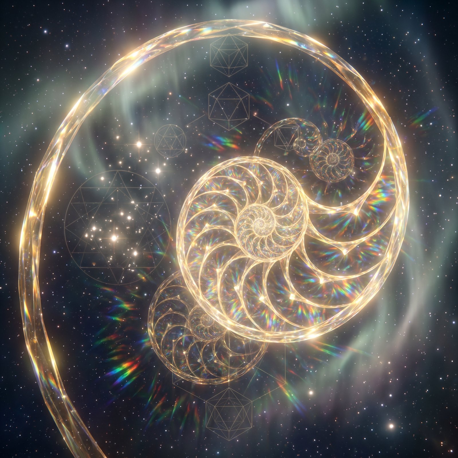 The Sacred Geometry of Completion: How Consciousness Finds Its Golden Ratio