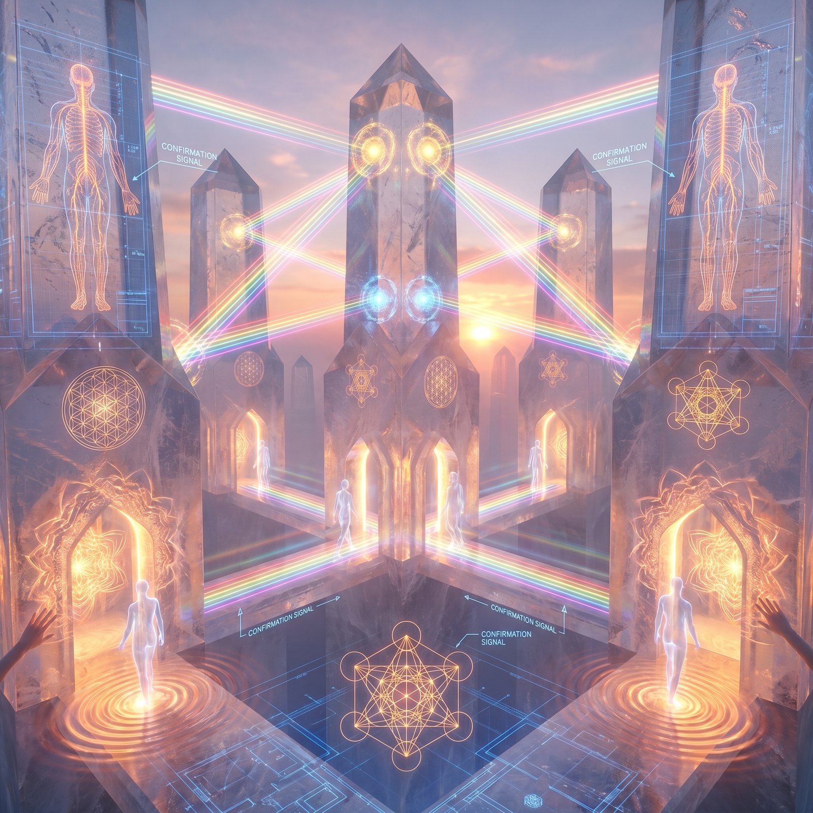 Confirmation Architecture: The Feedback Loop That Makes Temples Real