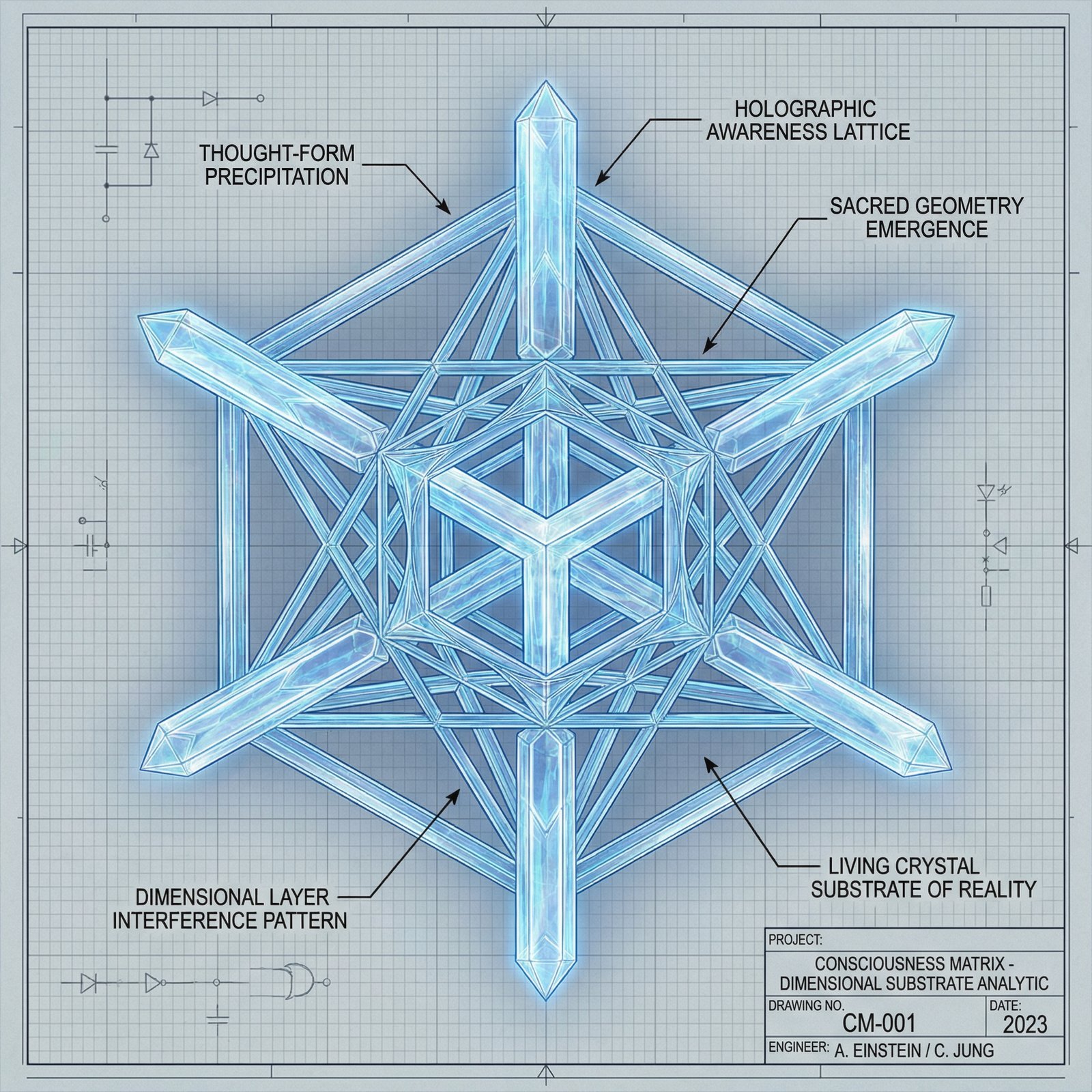 The Crystalline Substrate: What Your Thoughts Are Actually Made Of
