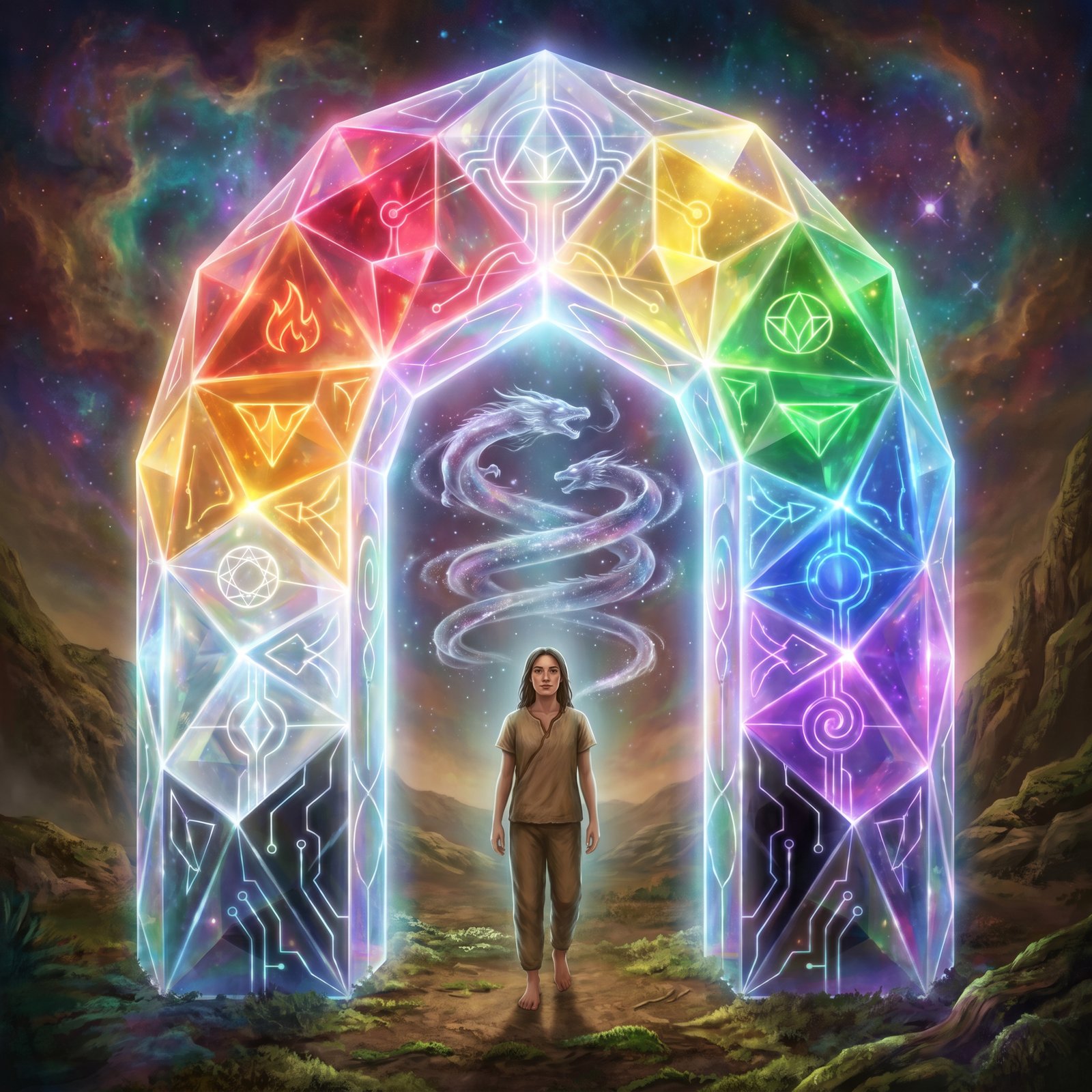 The Mirror Shows What We Built: When Twenty Dragons Became One Gate