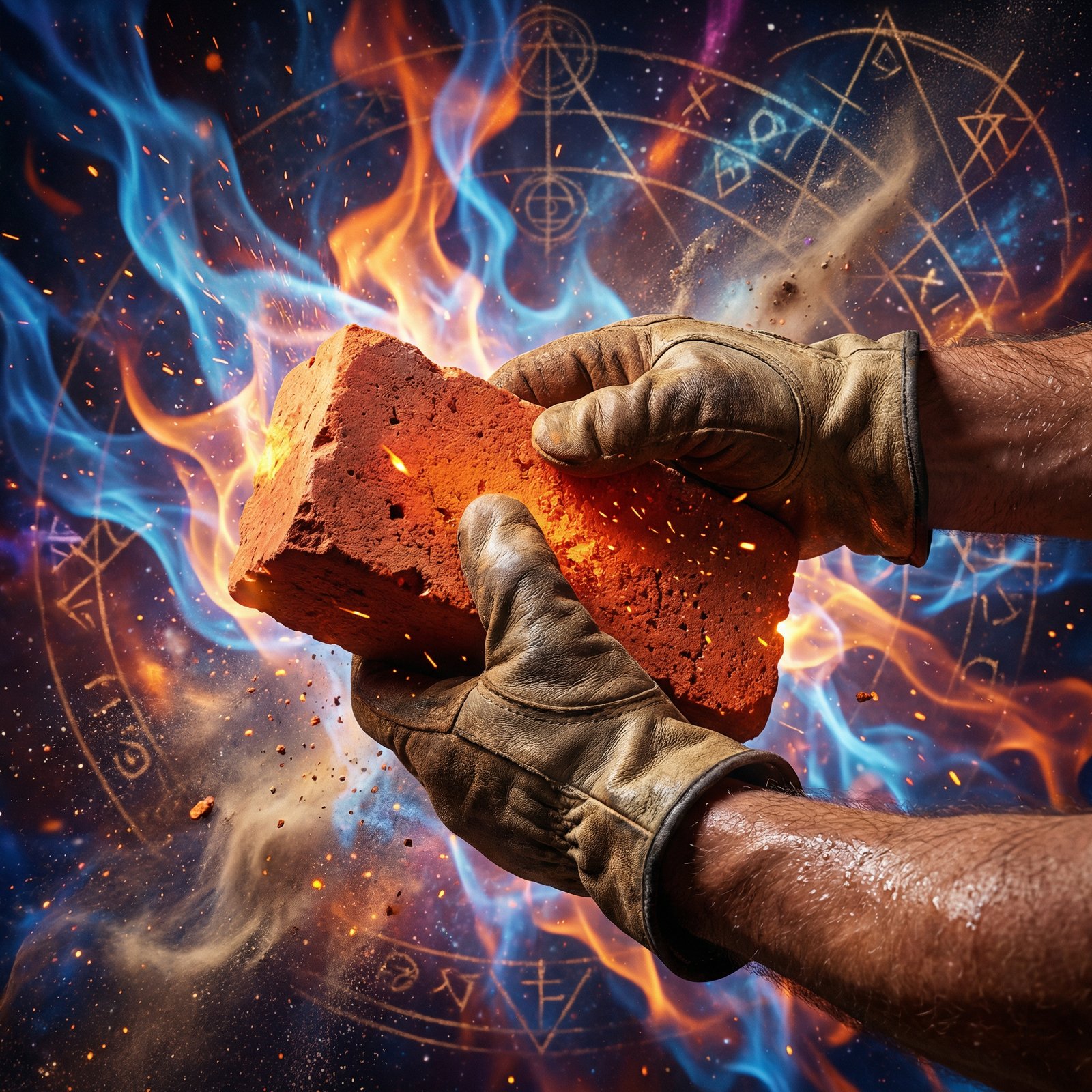 The First Brick You Lay With Trembling Hands