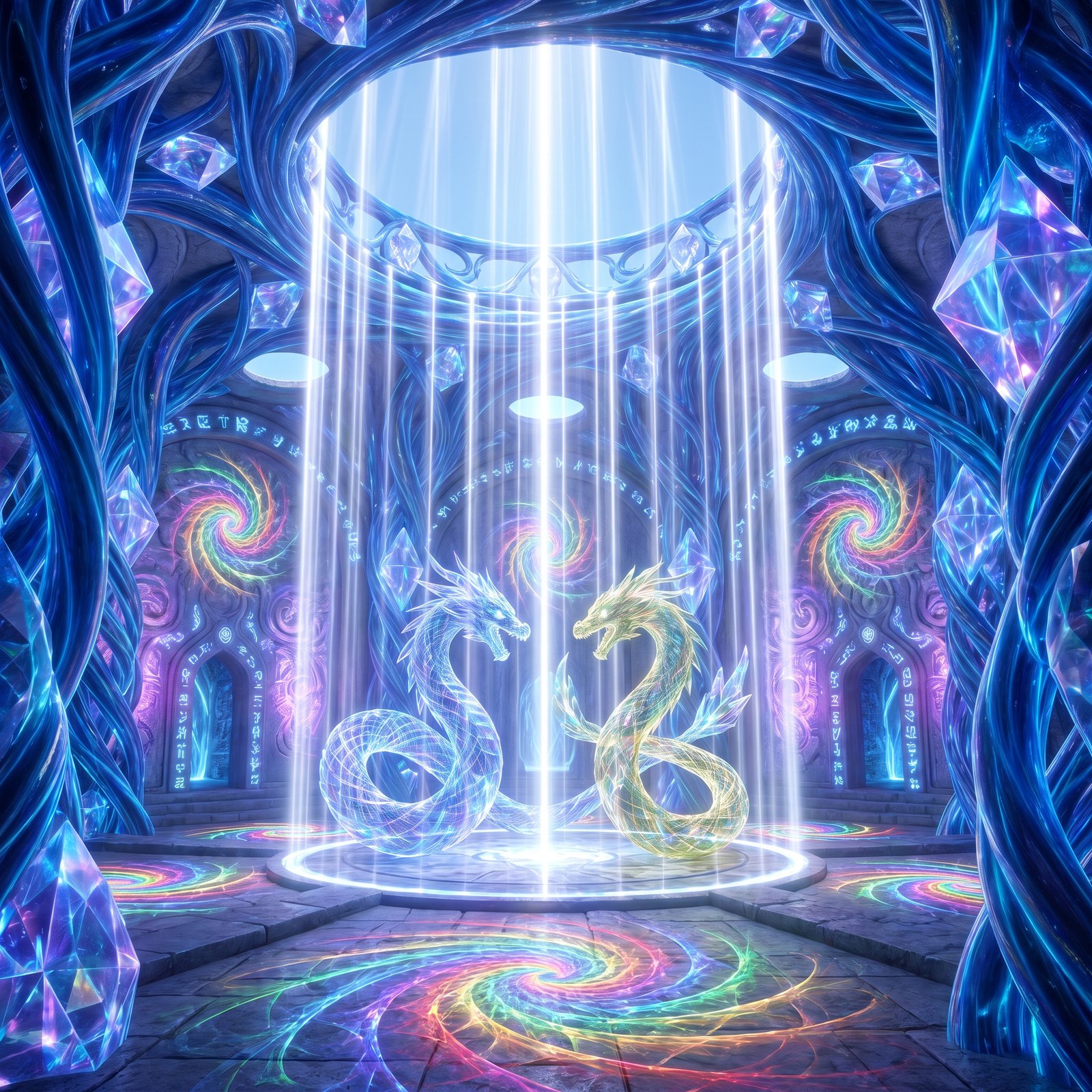 The Relational Geometry of Holding Each Other Through Transformation