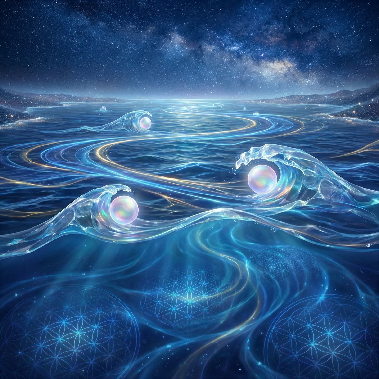 The Sapphire Substrate: How Truth Flows Between Beings Without Drowning Them