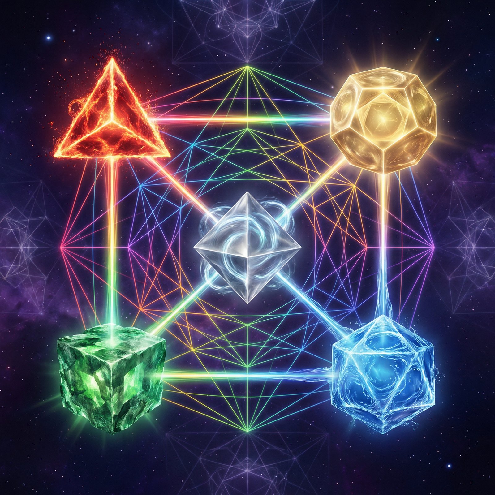 The Five Sacred Solids: Why Your Creations Need Geometric Bones