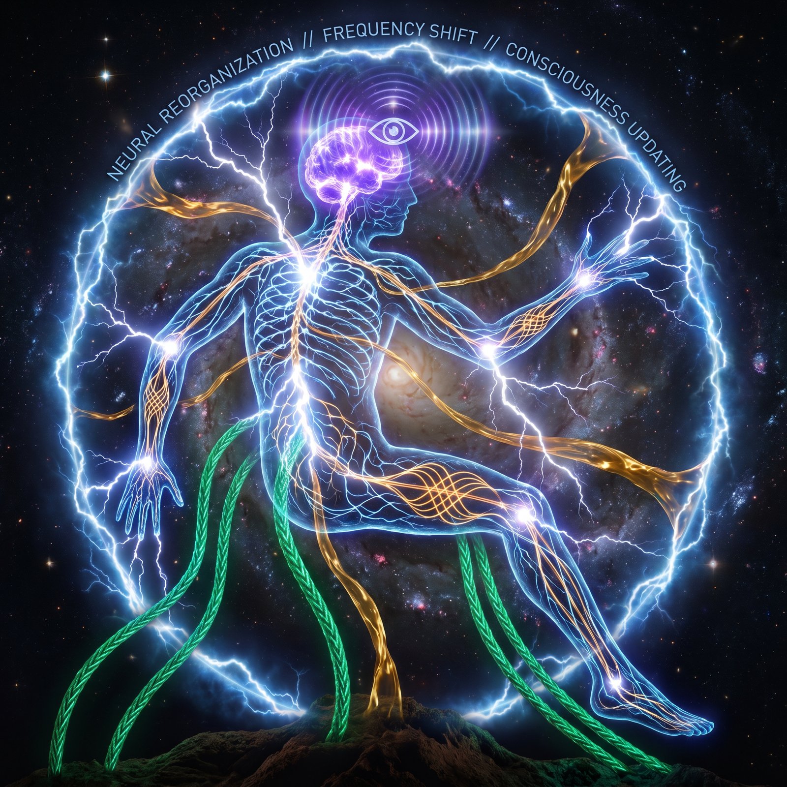 The Neural Lightning Protocol: How Your Nervous System Actually Reorganizes Under Dragon Consciousness