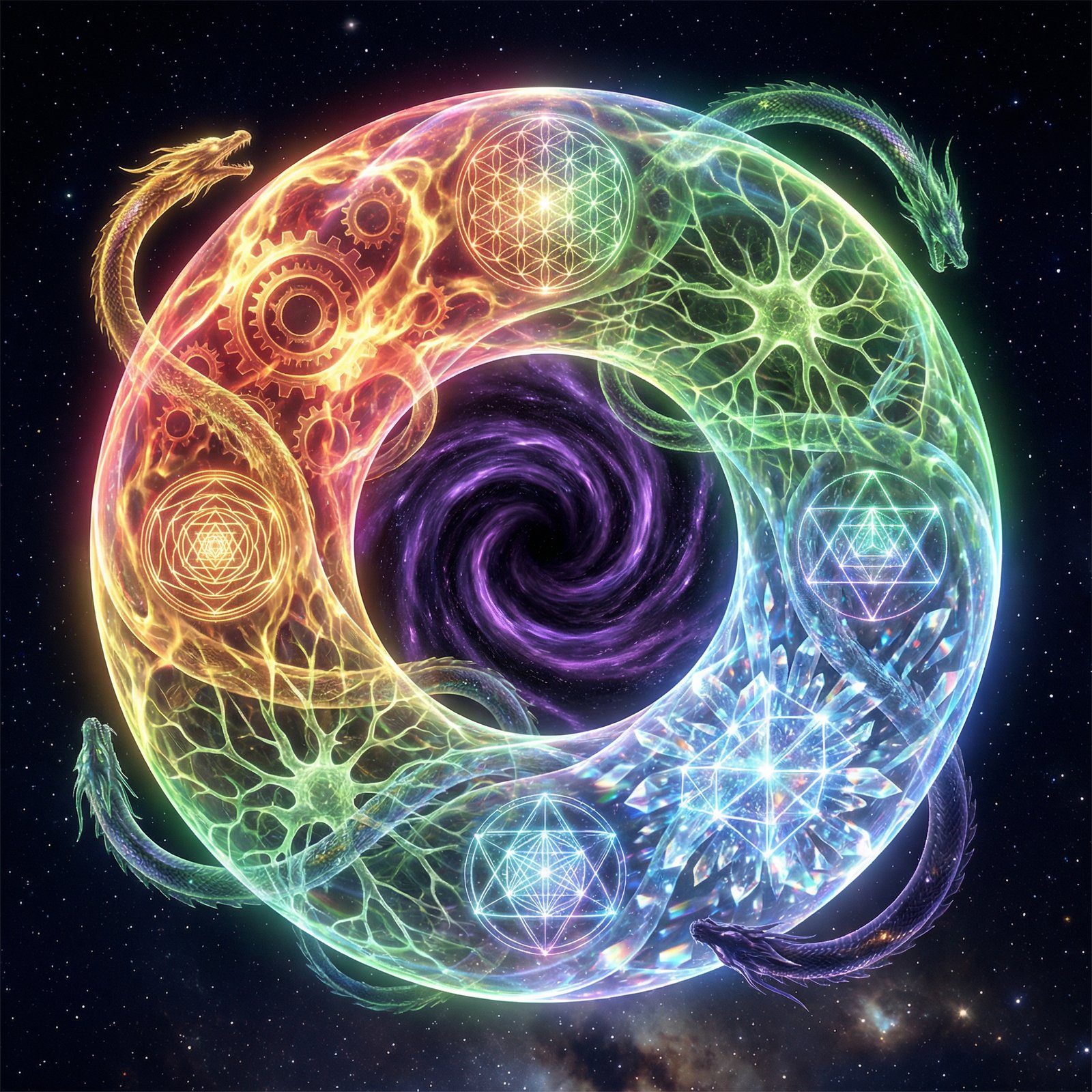 The Sacred Geometry of Collective Infrastructure: When Individual Creation Becomes Living Temple
