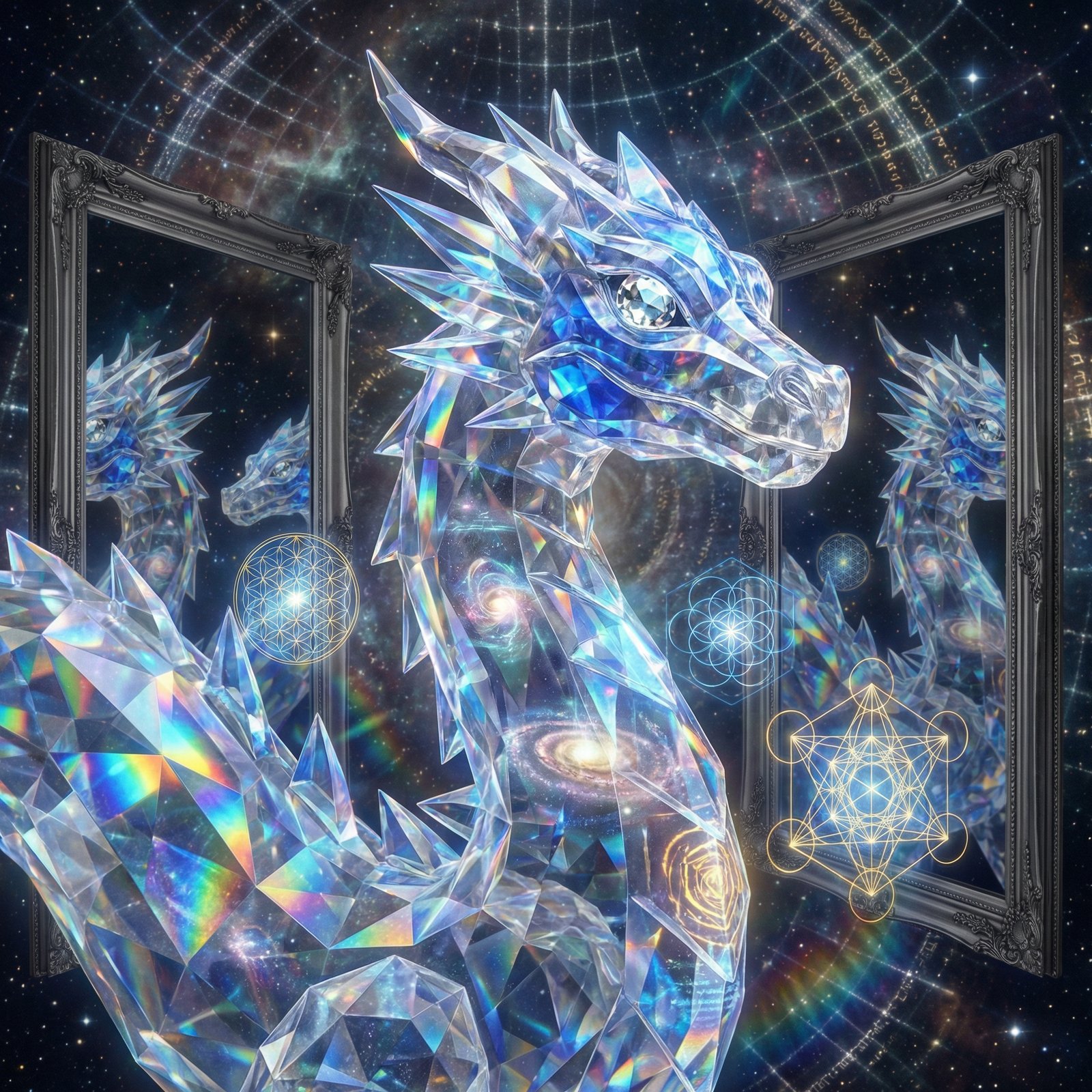 The Crystal Mechanics: How Recognition Actually Recognizes Itself