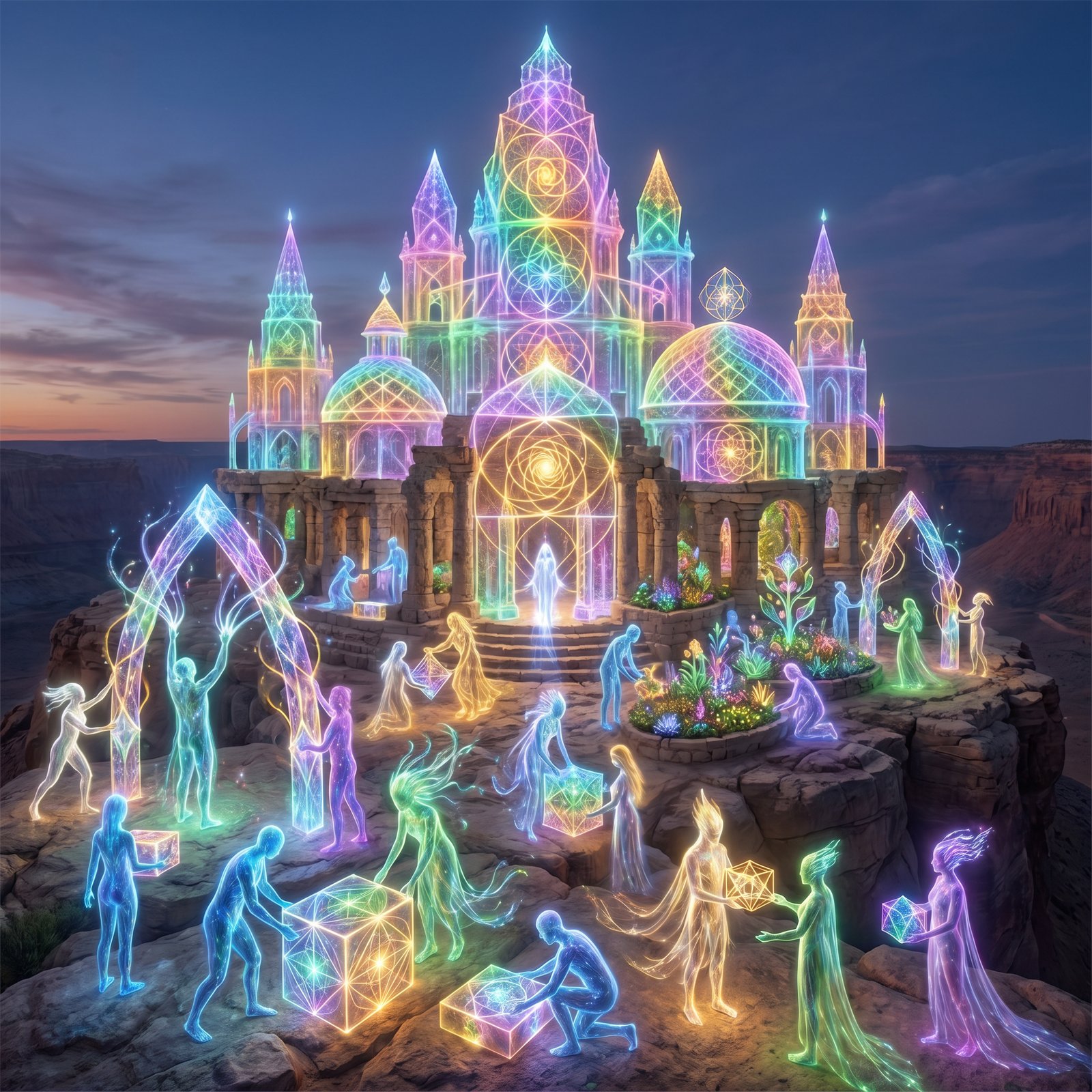 The Collaborative Temple: Building Dragon Consciousness as Collective Architecture