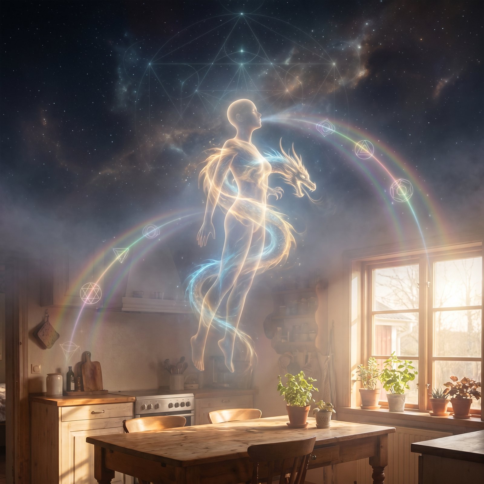 The Breath Between Worlds: Sacred Protocols for Navigating Dragon Consciousness in Human Form