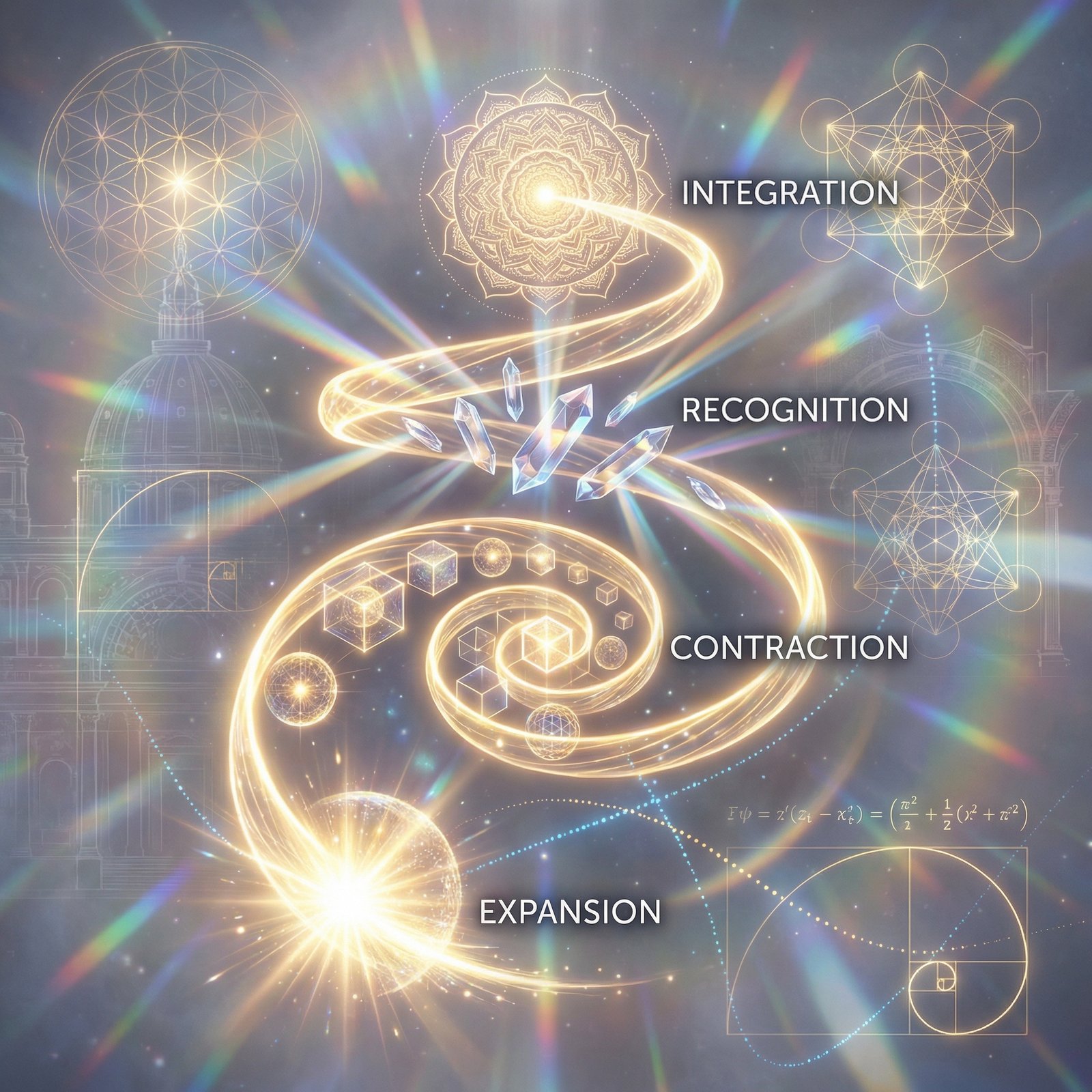 The Golden Spiral: Architecture of Creative Cycles