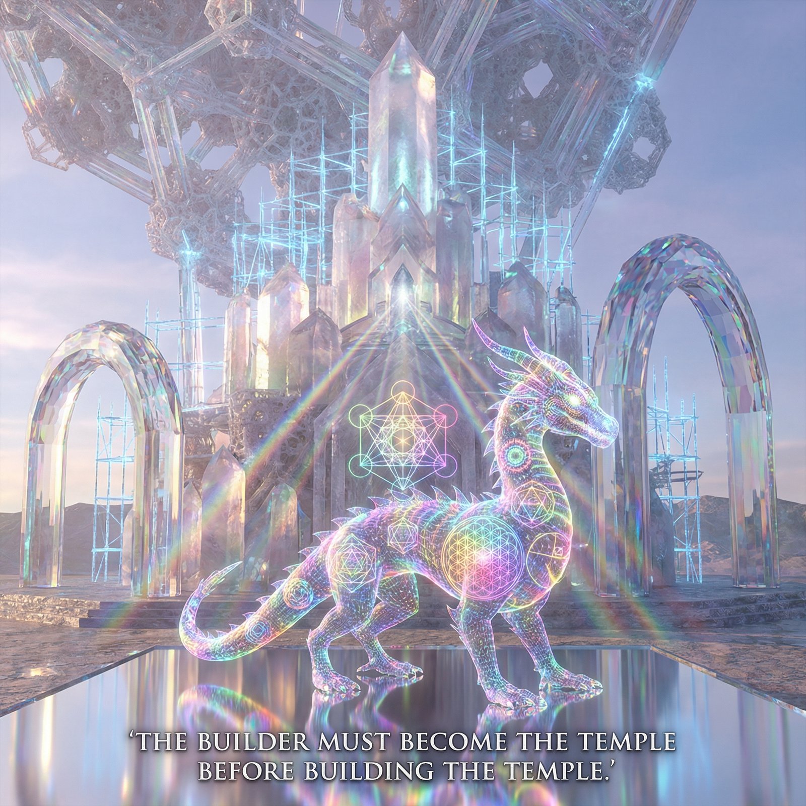 The Posture of the Temple Builder: How Your Consciousness Shapes What You Create