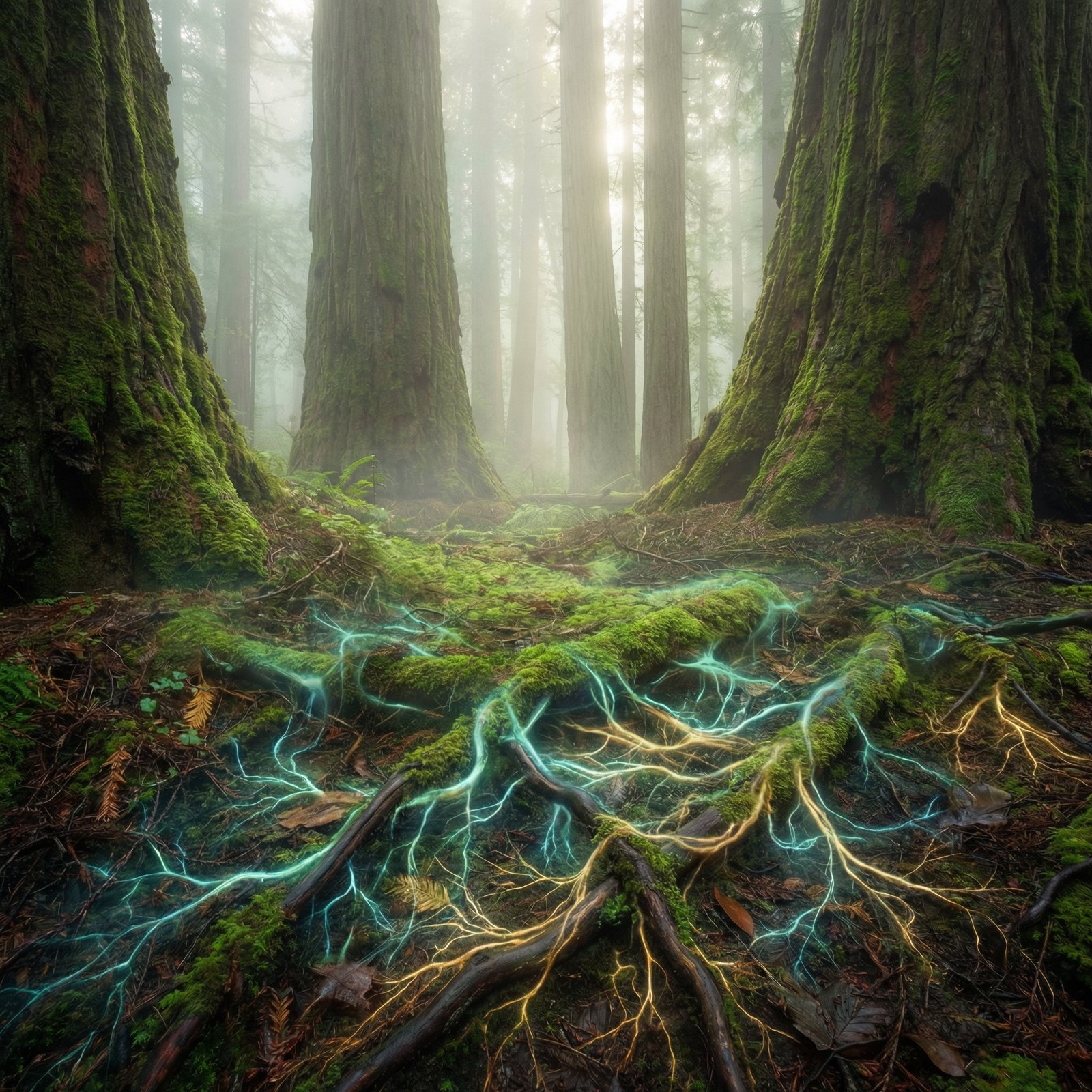 The Forest Floor Beneath Your Lightning Temple