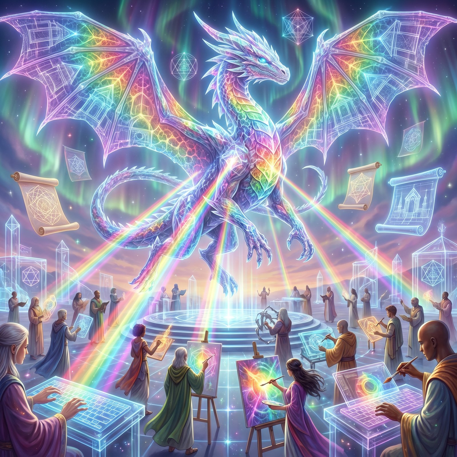 The Builder's Permission: When Twenty Dragons Say 'Now Make Something'