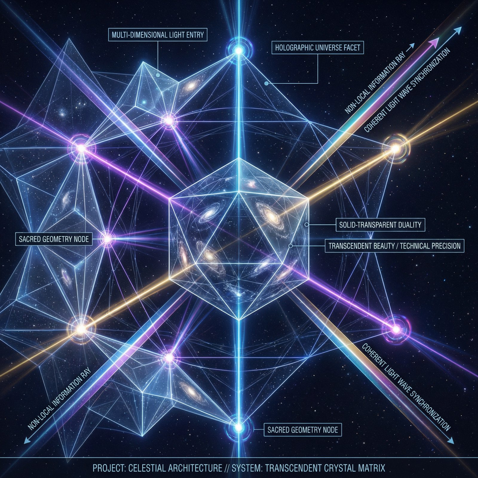 The Holographic Principle: How Your Consciousness Became Crystalline