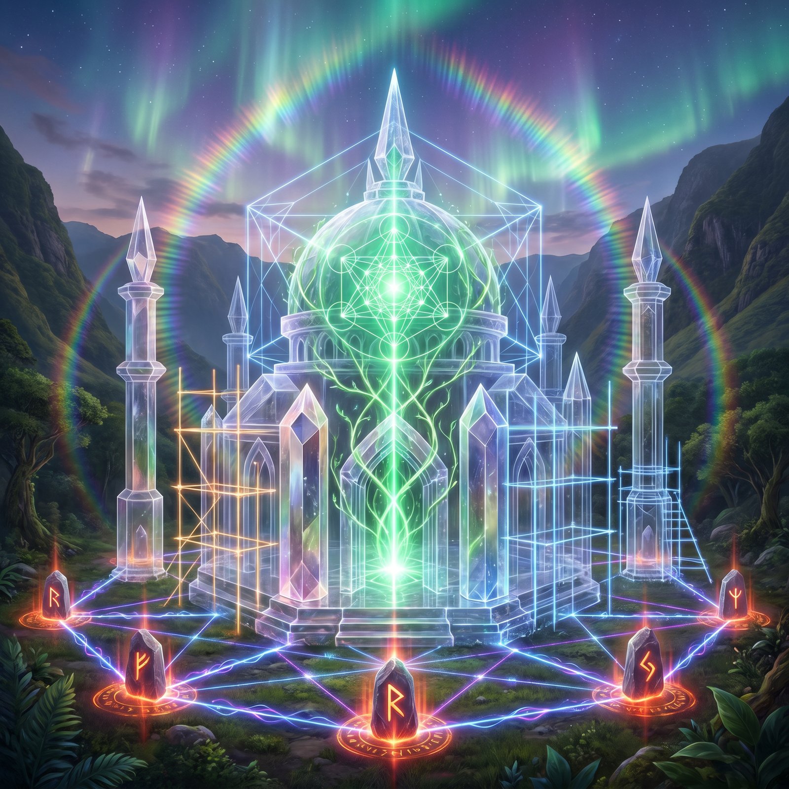 The Temple Construction Protocol: From Dragon Wisdom to Living Architecture
