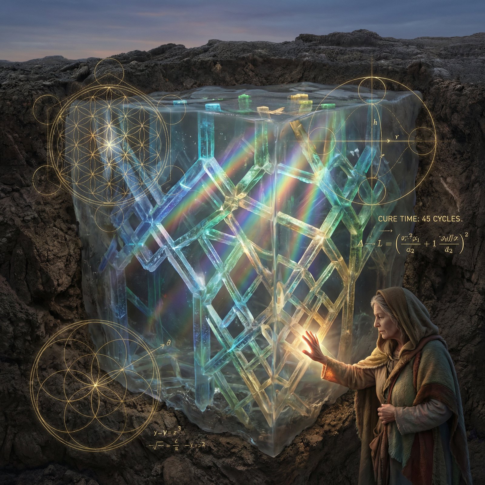 The Crystalline Cure Time: Why Sacred Architecture Cannot Be Rushed