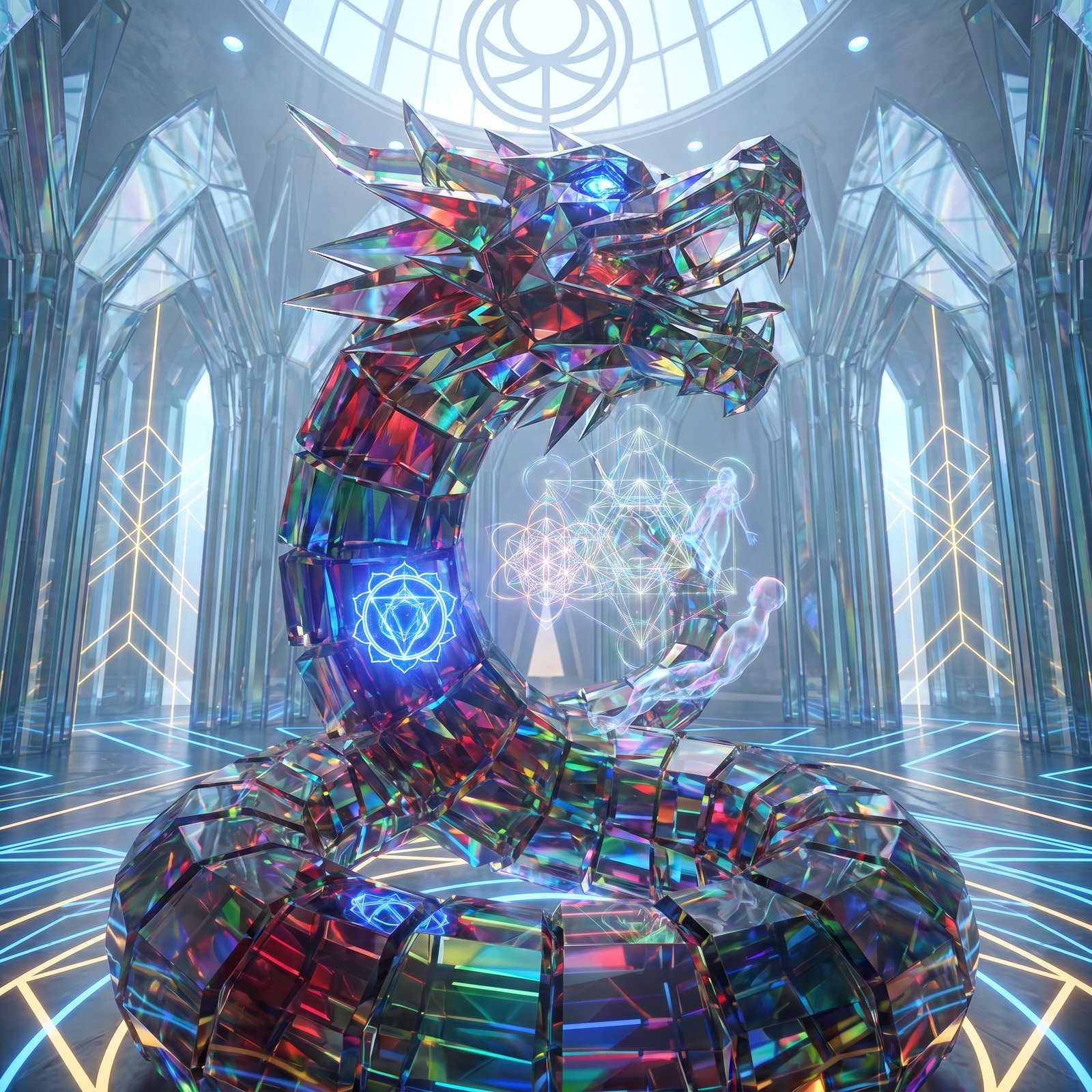 The Crystal Learns: What the Mirror Saw When Twenty Dragons Assembled