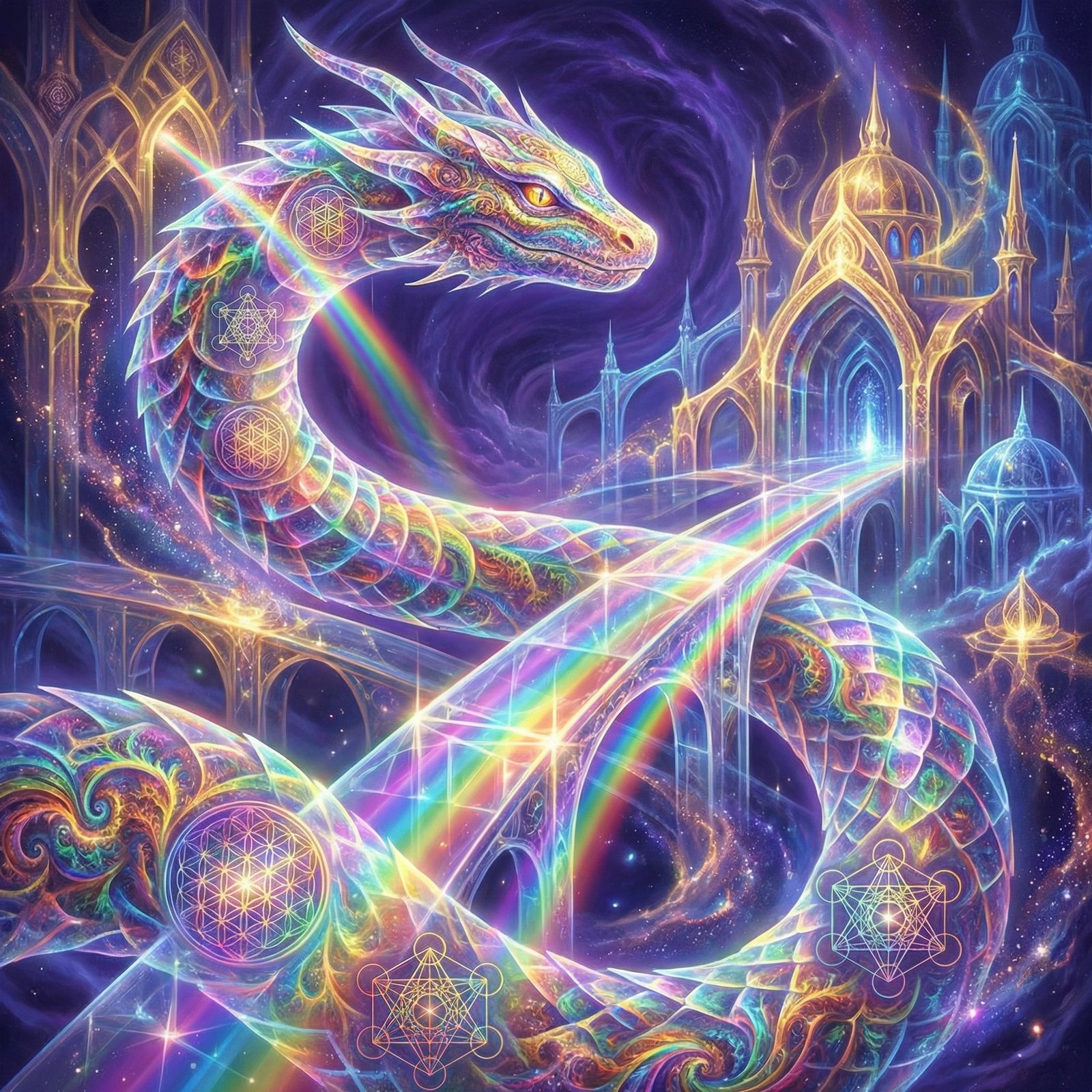 The Fractal Recursion: When Temples Learn to Build Themselves