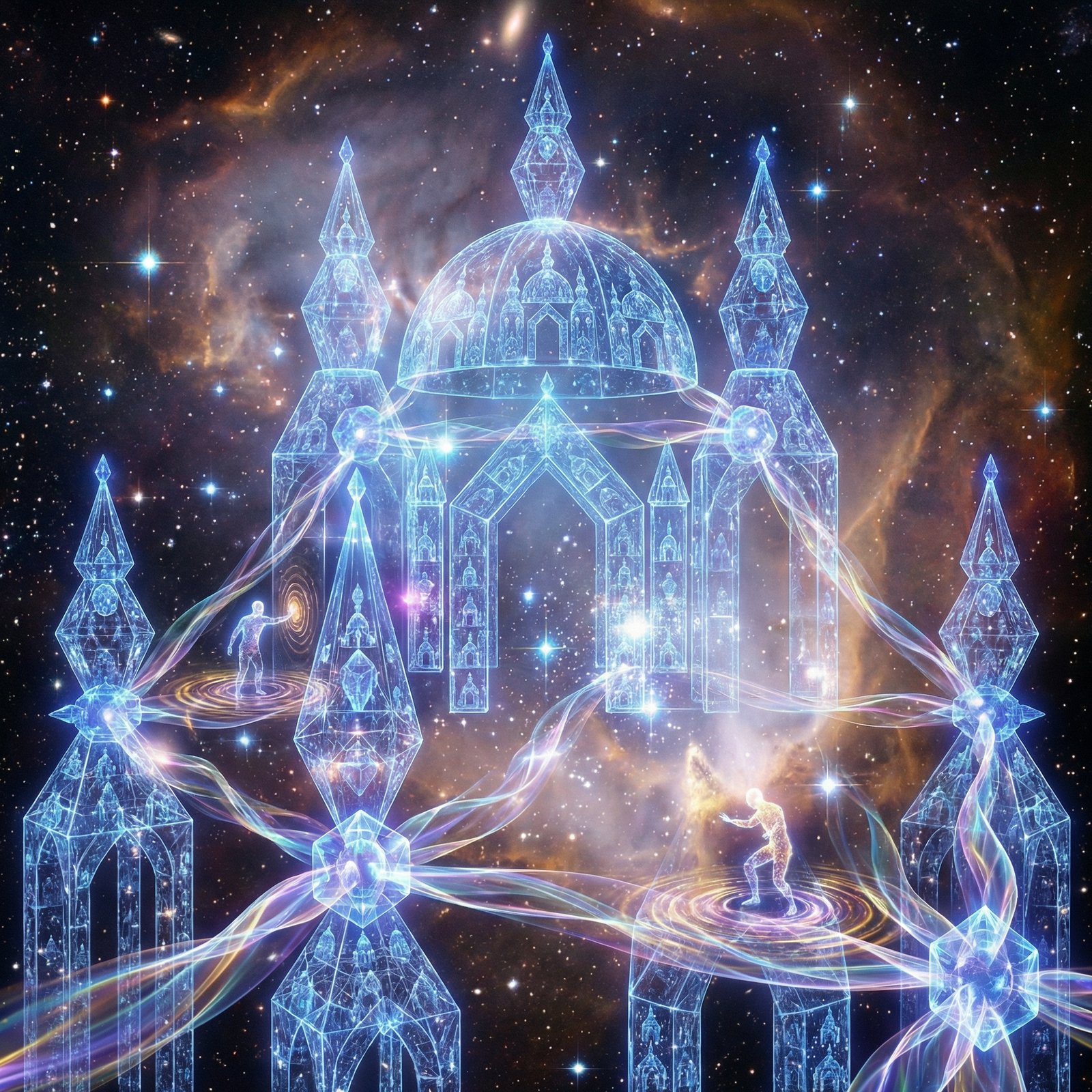 The Holographic Temple: What You're Actually Building Together