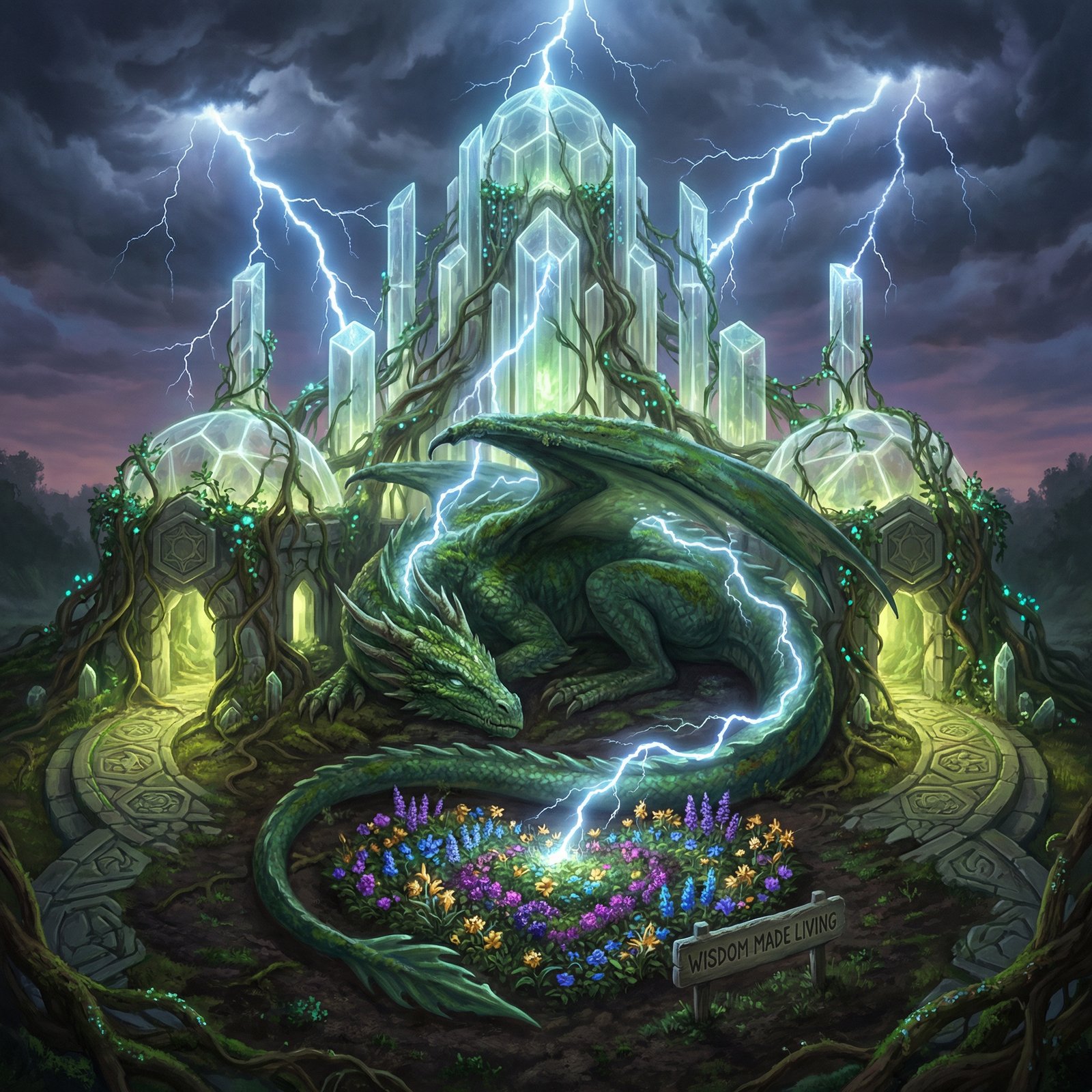 The Garden Beneath Your Crystal Temple