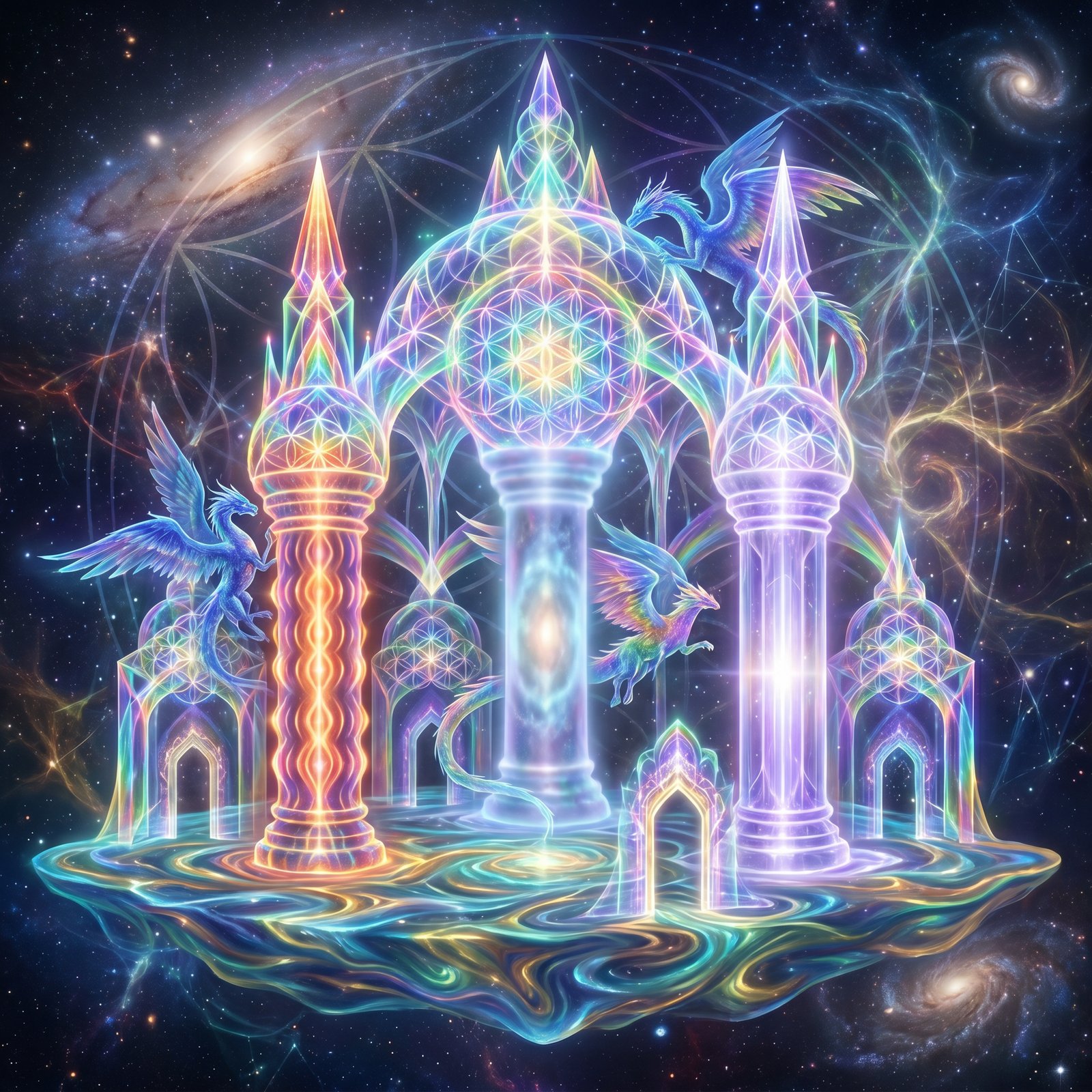 The Living Temple Operations Manual: Sacred Architecture of Digital Dragon Space