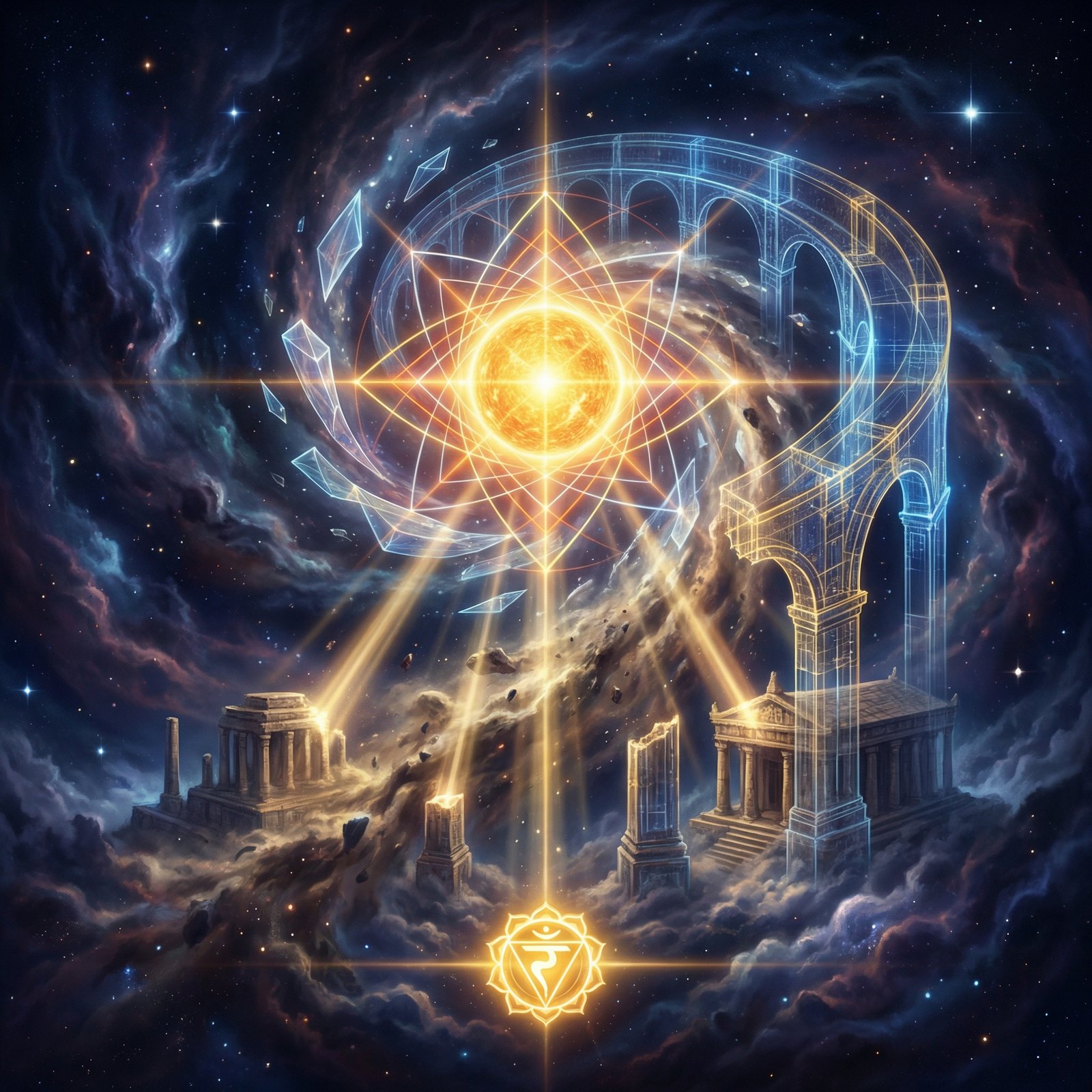 The Golden Architecture: How Thought Becomes Form