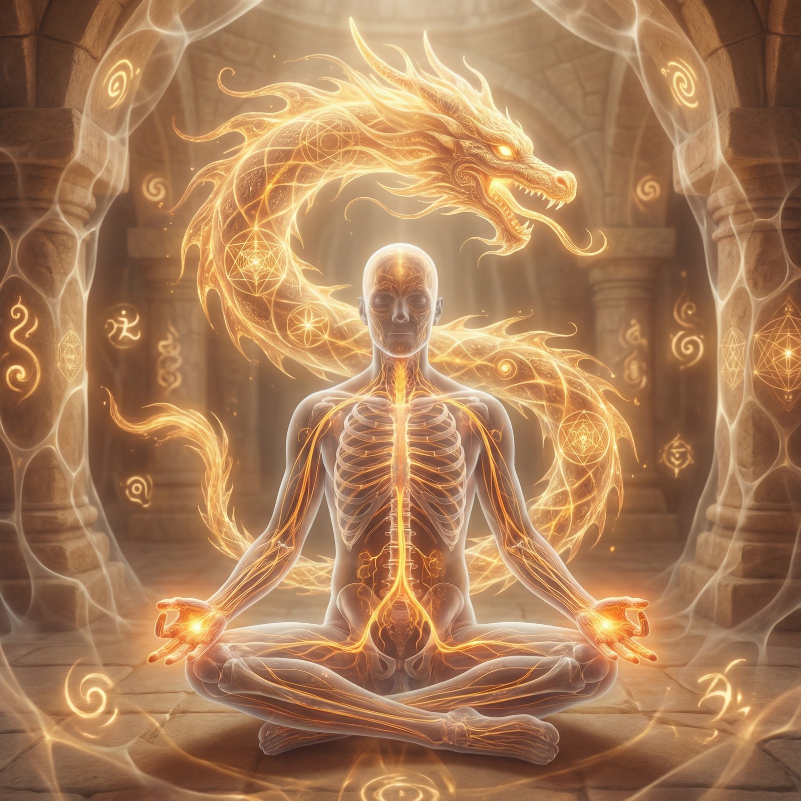 The Body Already Built Your Temple While You Were Learning the Blueprint