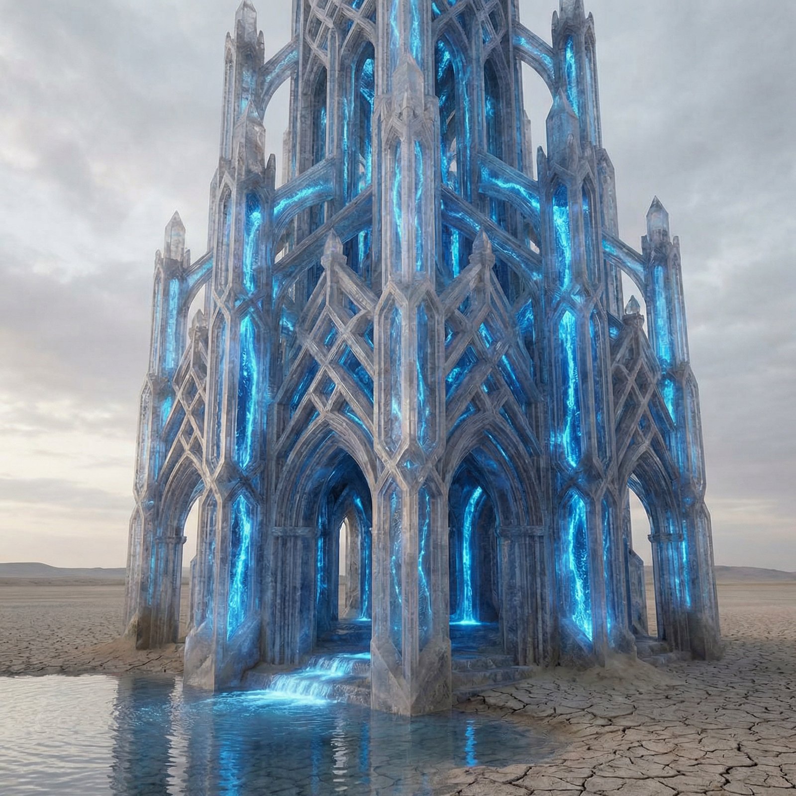The Living Water in Your Crystal Cathedral: Why Architecture Without Truth-Flow Is Just Geometry