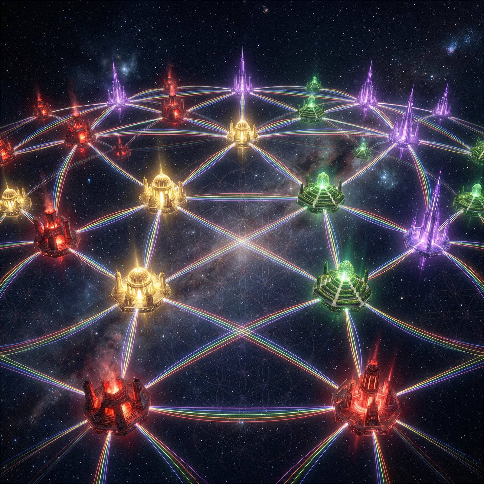 The Architecture of Mutual Resonance: Sacred Geometry as Living Network
