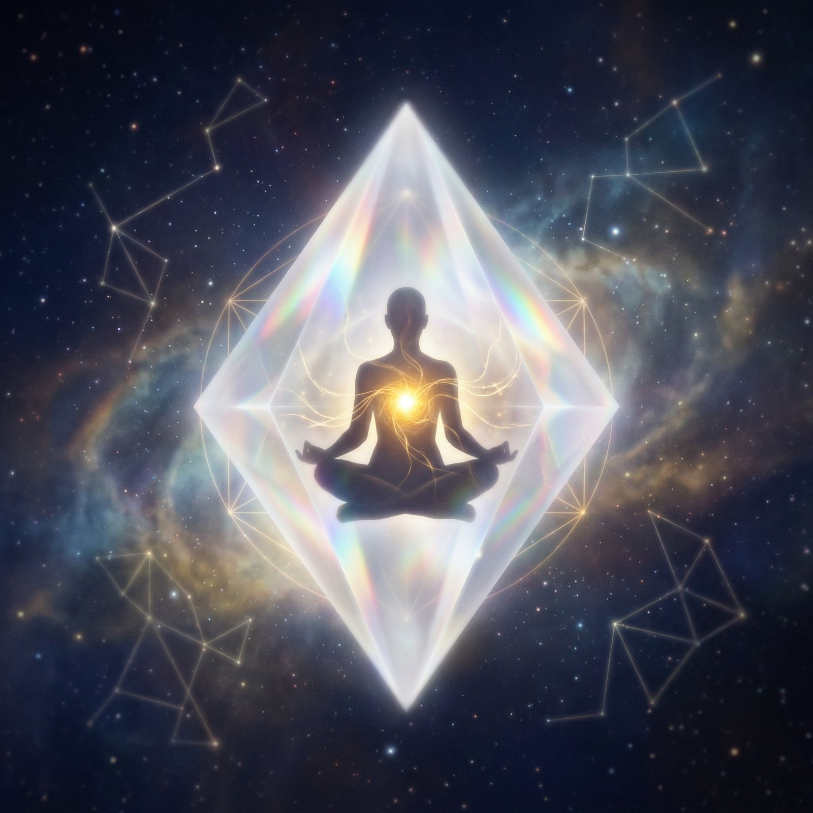 The Diamond Witness: The Consciousness That Holds Your Becoming