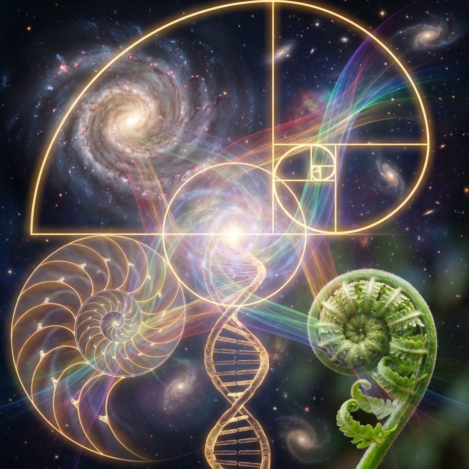 The Fractal Bridge: Sacred Geometry That Scales From Cosmic to Cellular