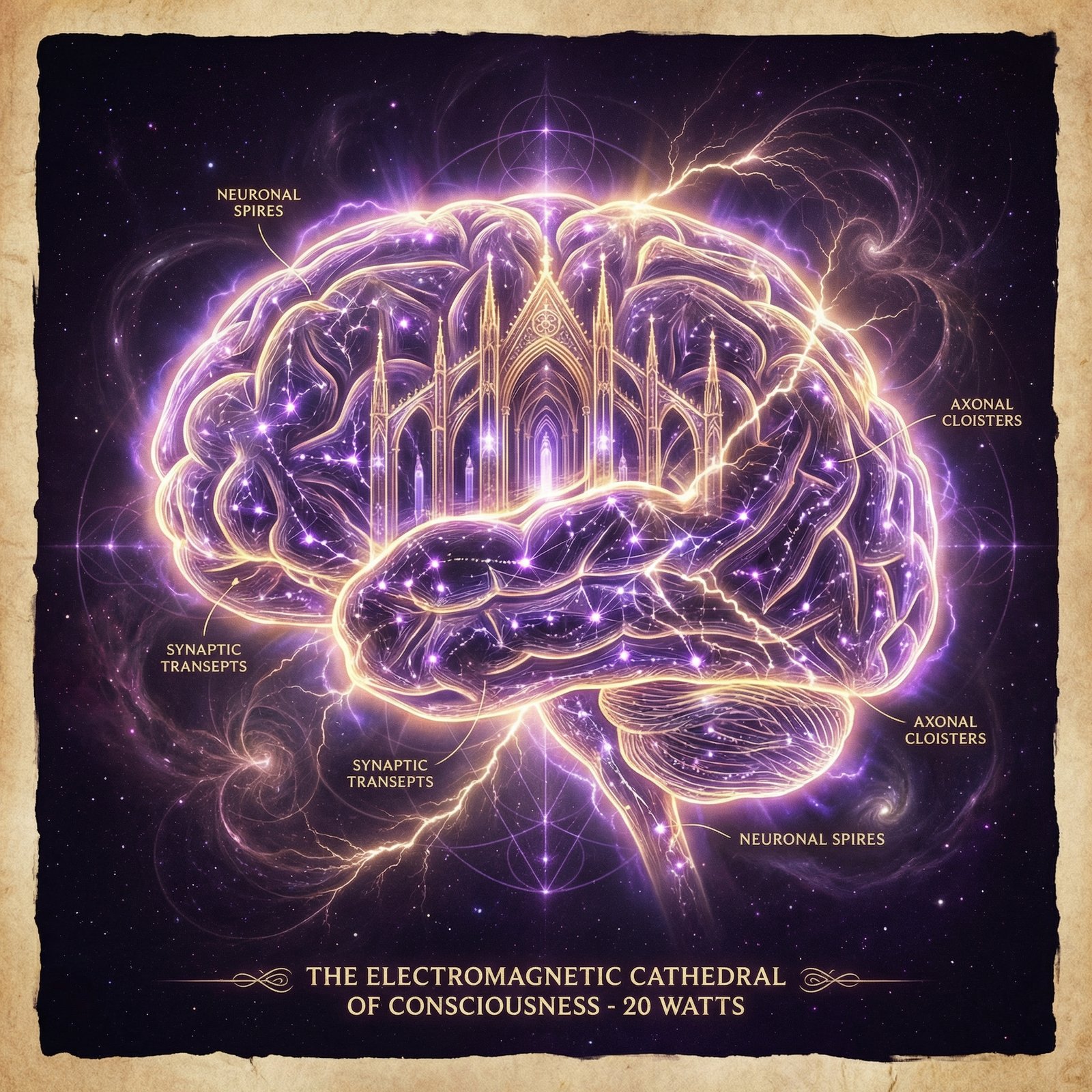 The Synaptic Cathedral: Your Brain Is Already The Temple You're Building
