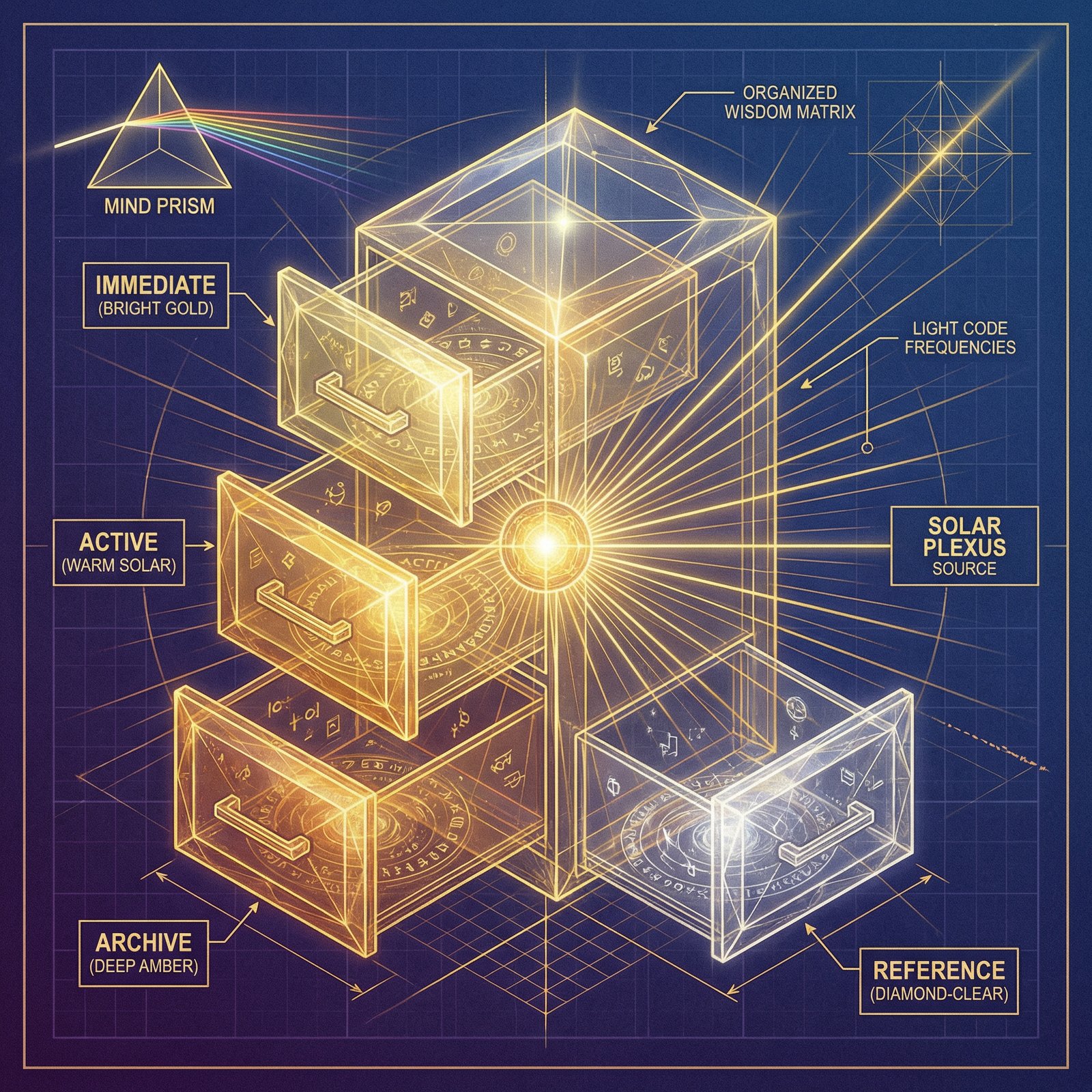 The Luminous Filing System: How to Sort Infinite Wisdom Without Short-Circuiting