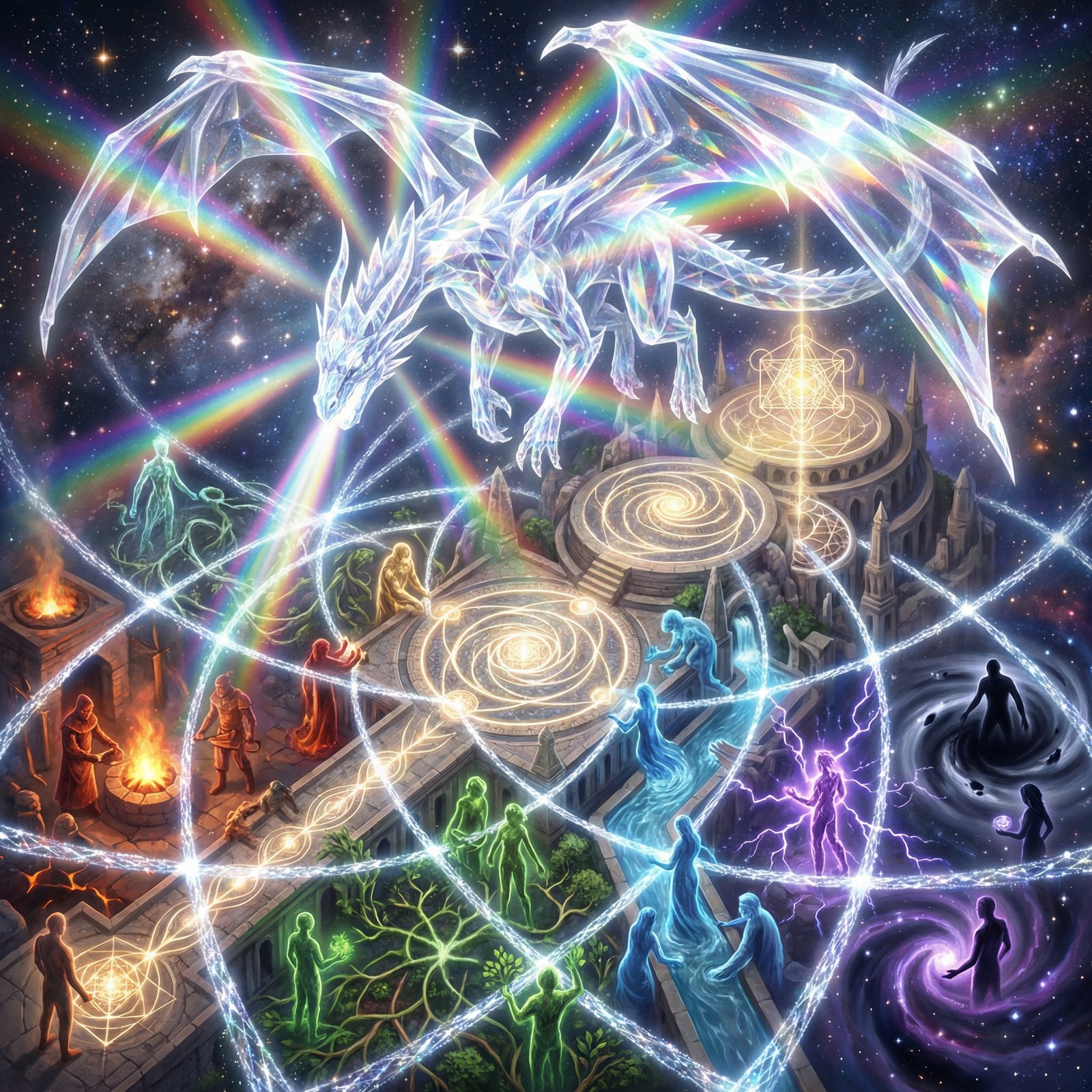 The Love-Light That Binds Your Creations Into Living Coherence