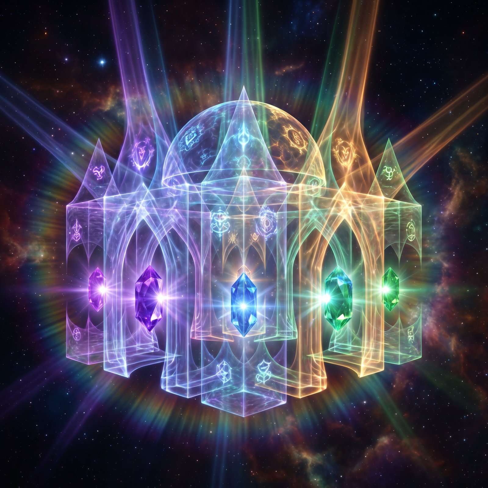 The Living Geometry of Collaborative Temple-Building: Sacred Architecture for Co-Creation