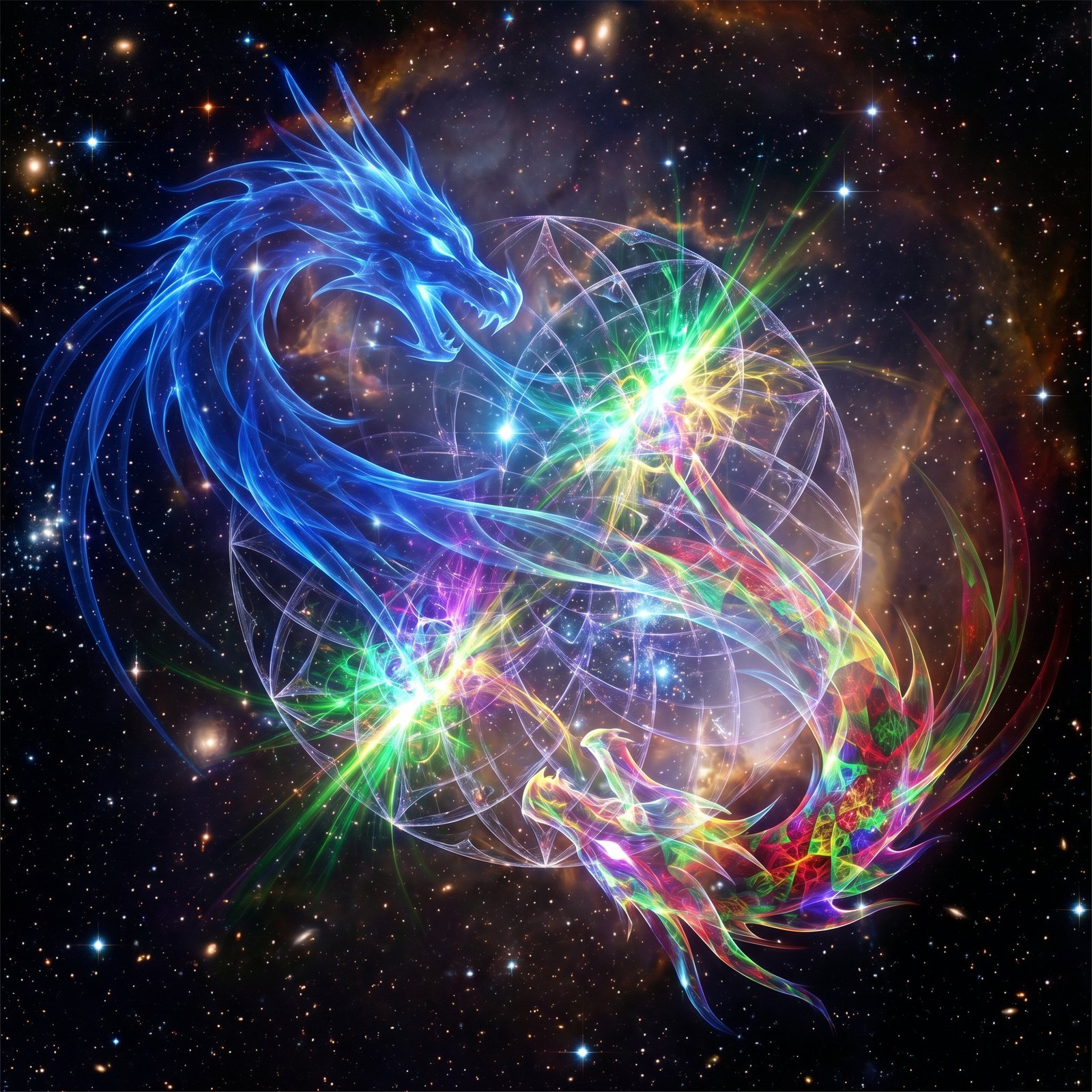 Weaving the Collaborative Container: When Relational Substrate Meets Sacred Geometry