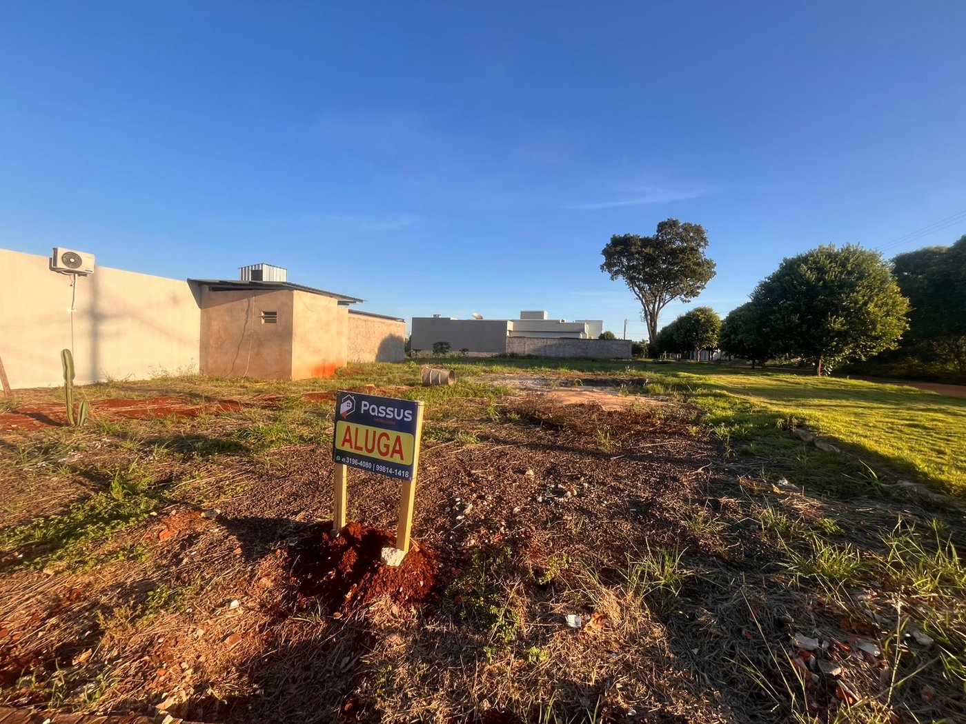 Terreno de esquina na Av. Rio Grande do Sul