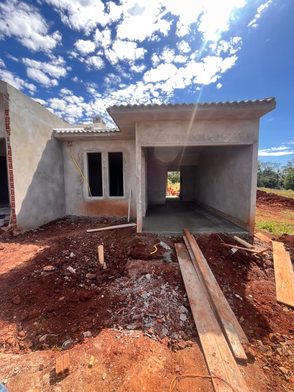 Casa 1 suite + 1 quarto no loteamento Roesler
