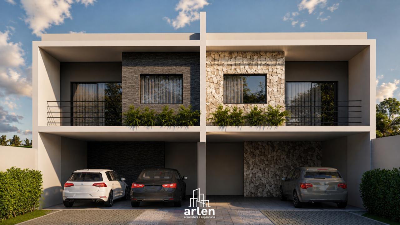 Sobrado com 122m2 com ótima localização