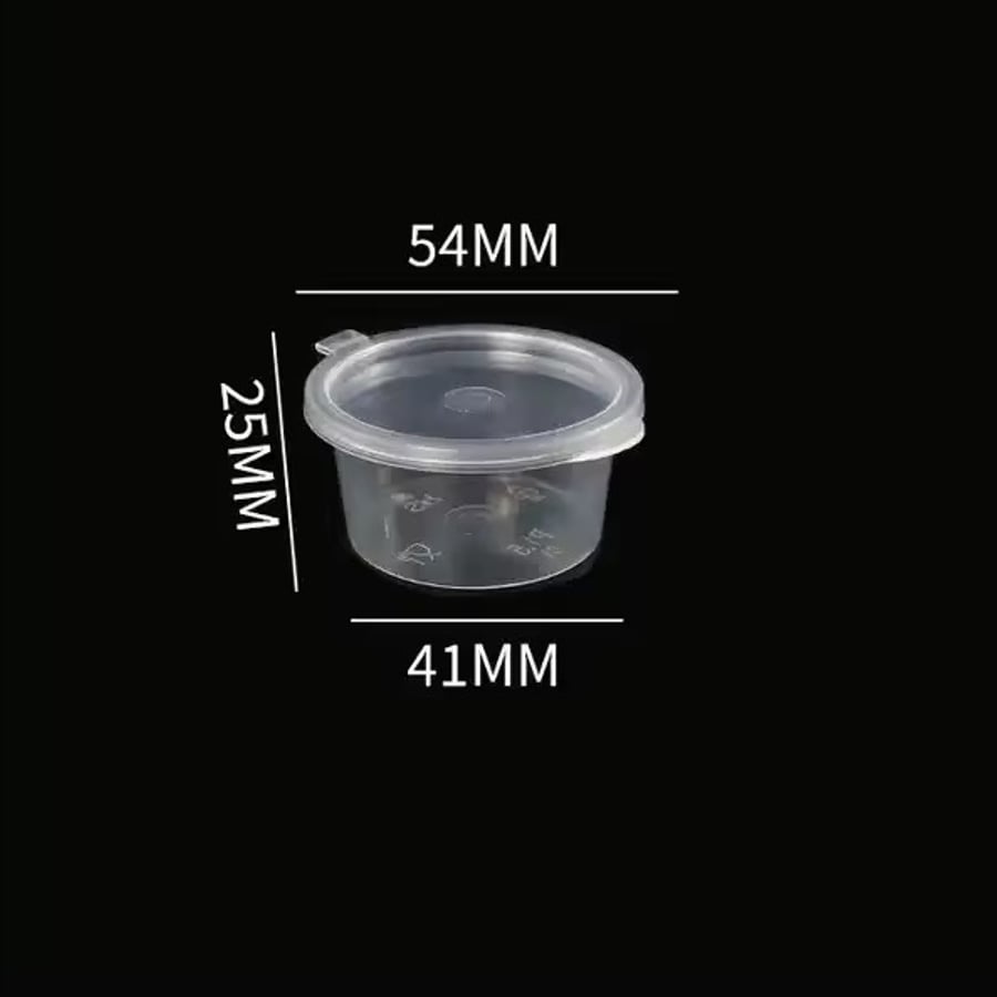 Plastic Seasoner and Sauce Container