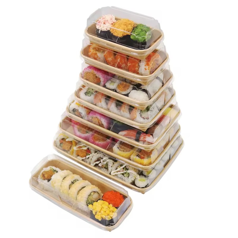 Biodegradable Paper Rectangular Tray