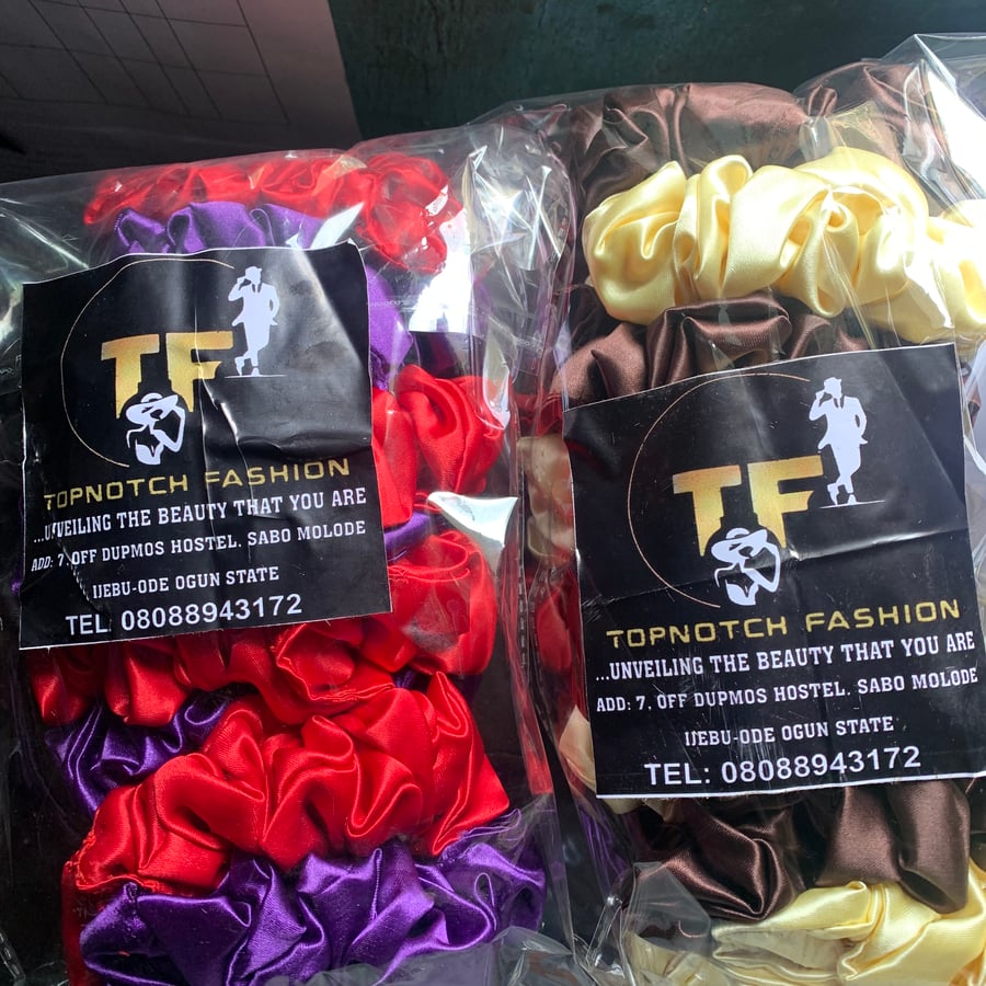 Topnotch scrunchies