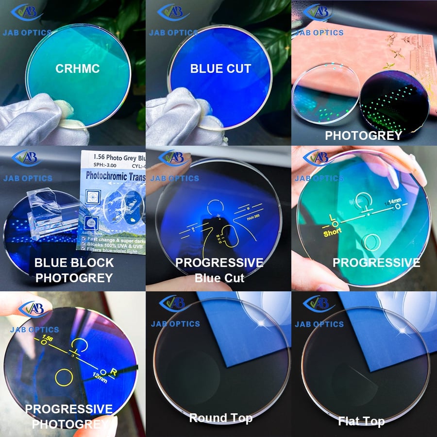 Eye glasses and prescription lenses